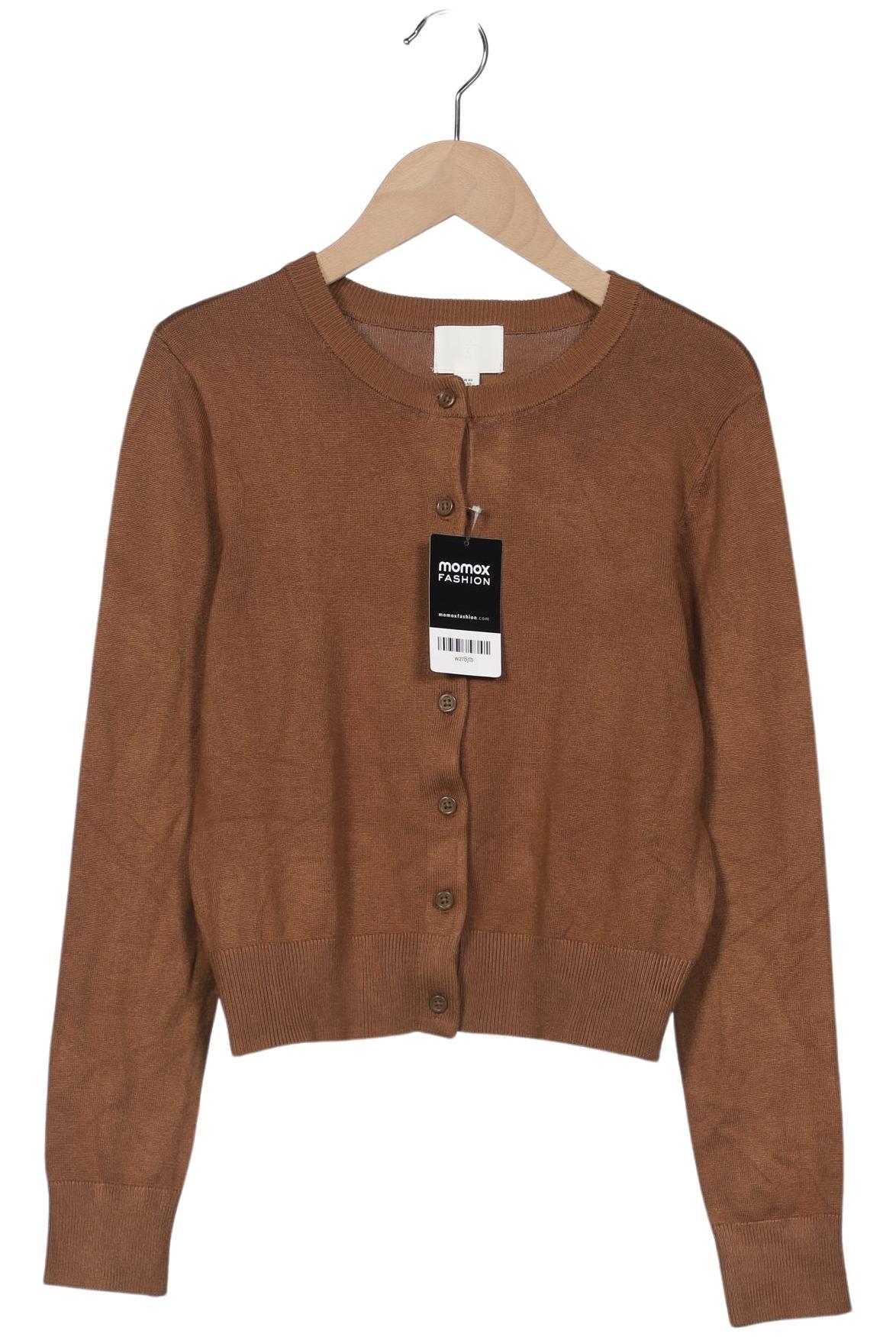 

H&M Damen Strickjacke, braun, Gr. 34