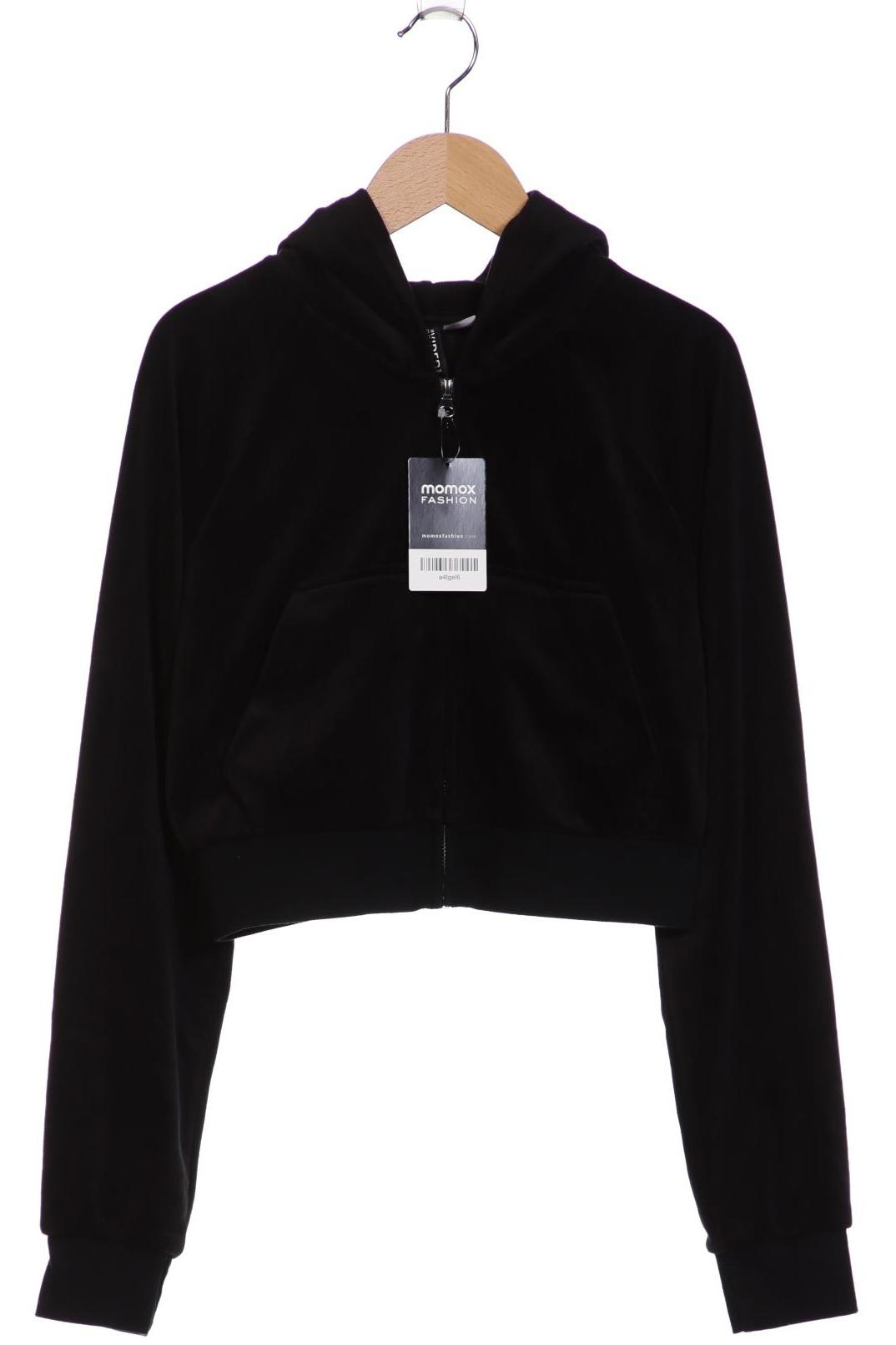 

H&M Damen Kapuzenpullover, schwarz, Gr. 36