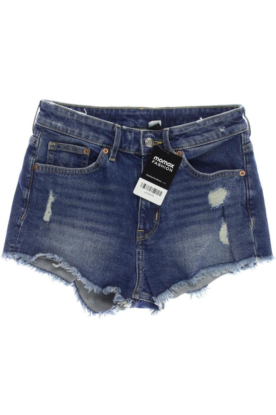 

H&M Damen Shorts, blau, Gr. 38