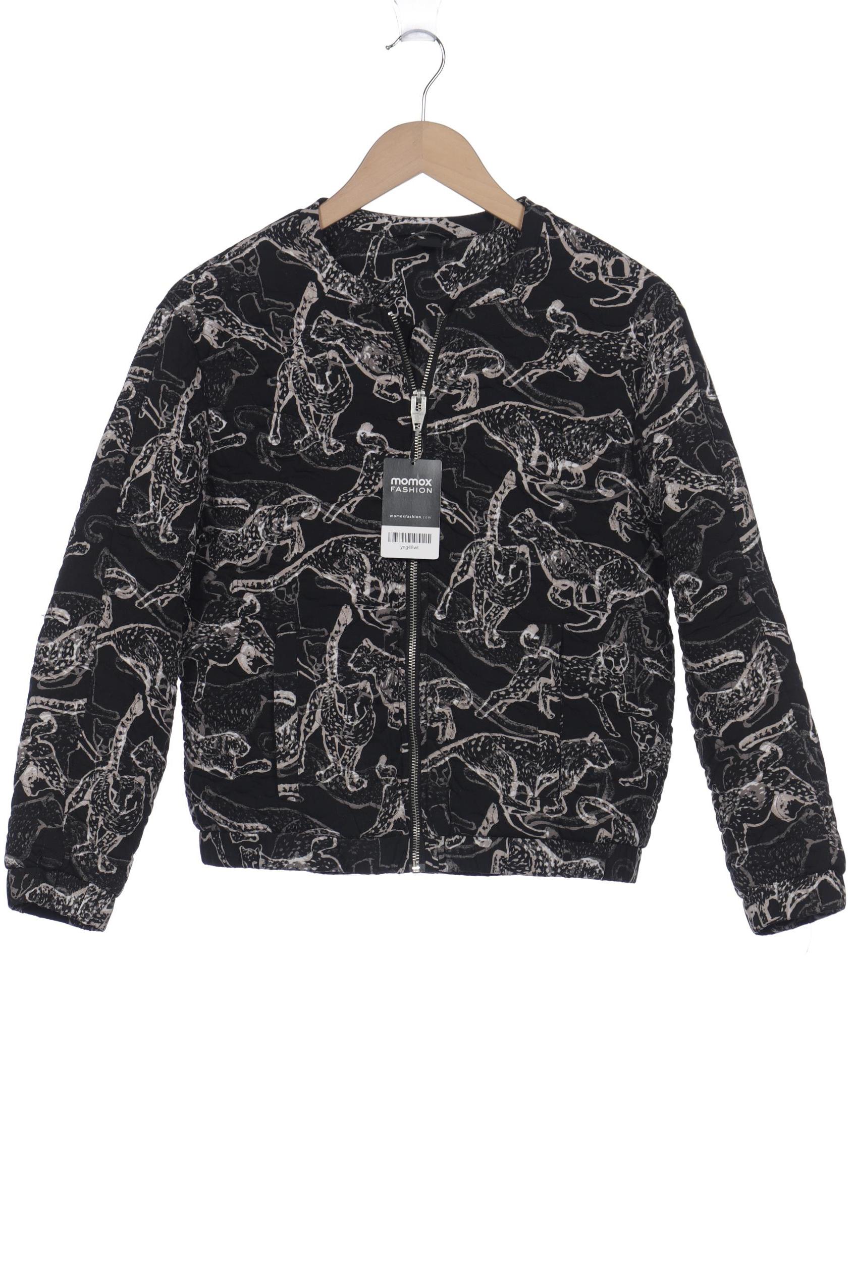 

H&M Damen Jacke, schwarz