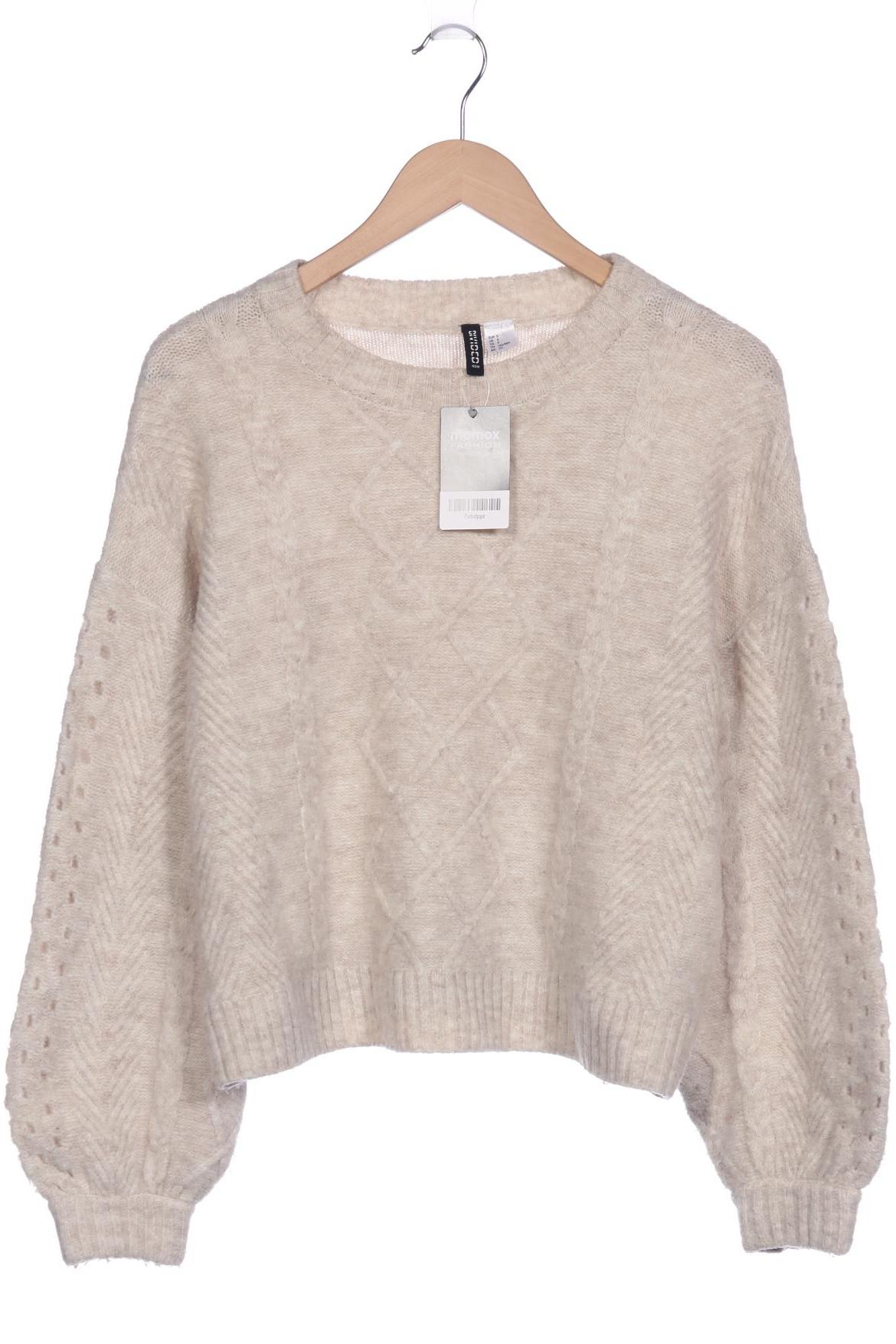 

H&M Damen Pullover, beige, Gr. 36