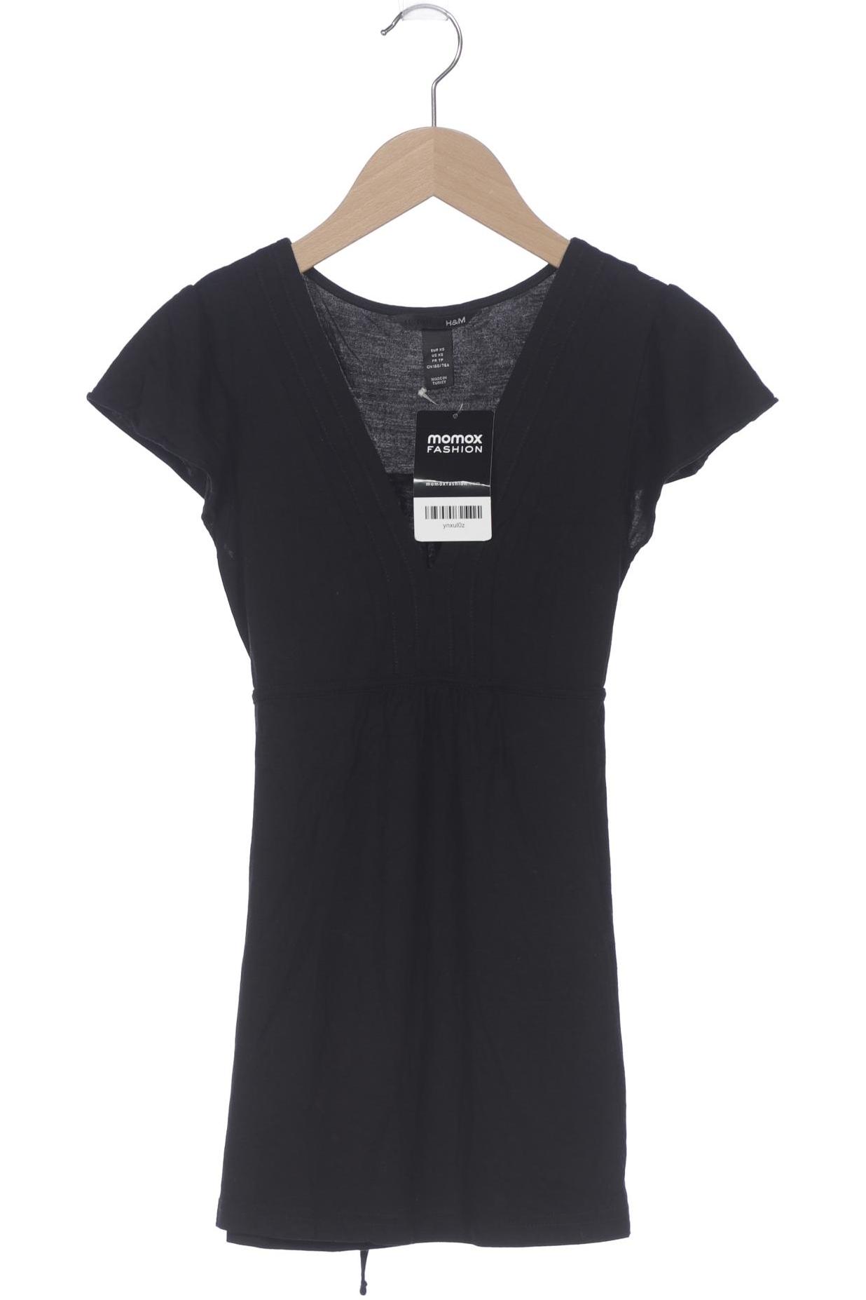 

H&M Damen T-Shirt, schwarz, Gr. 34
