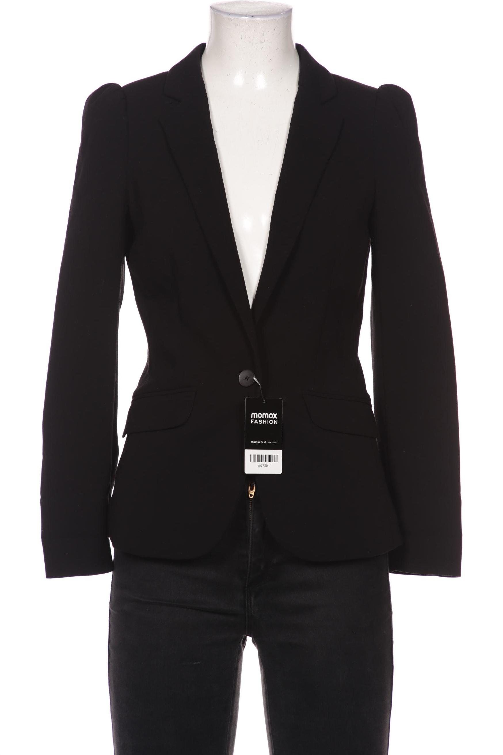 

H&M Damen Blazer, schwarz, Gr. 34