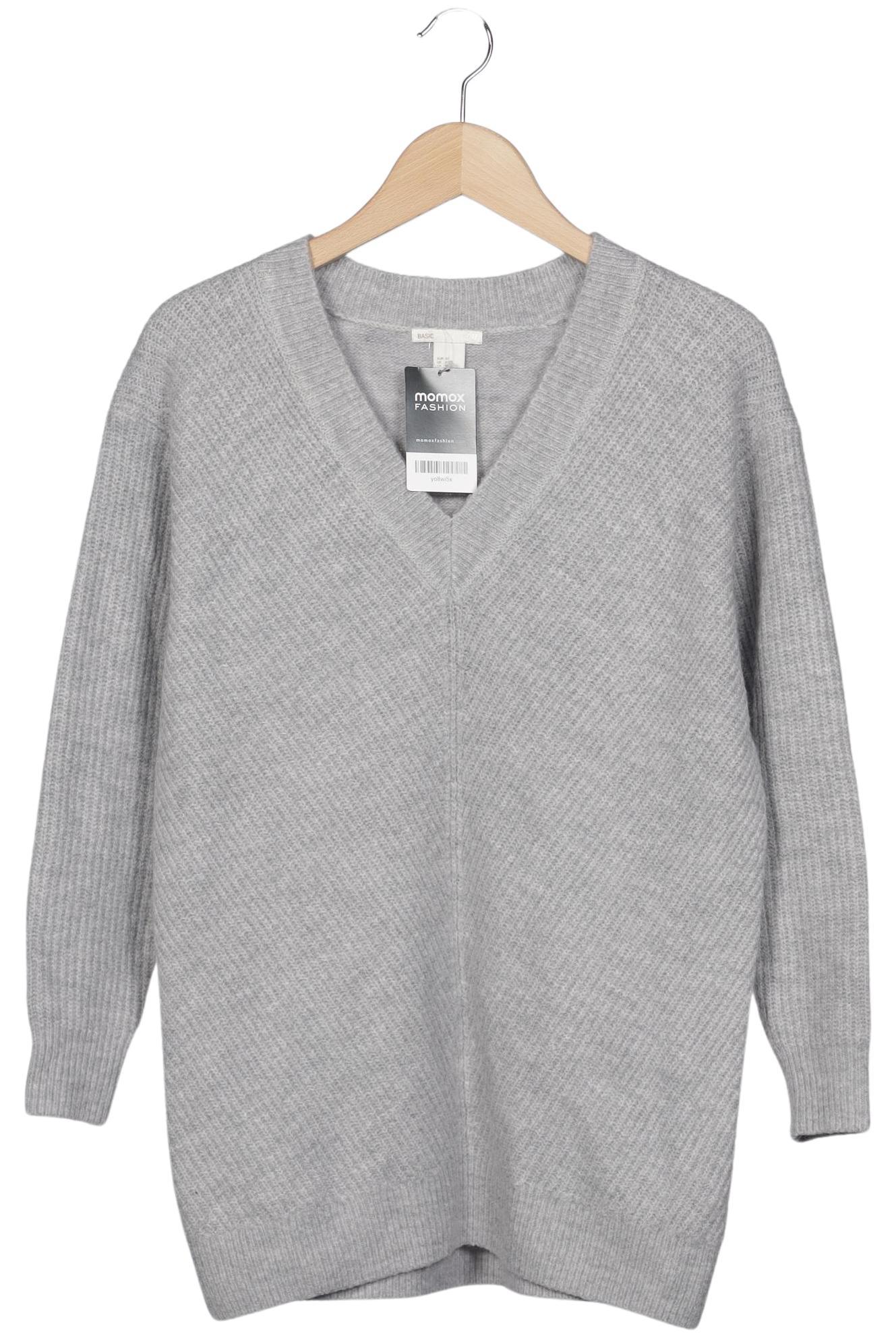 

H&M Damen Pullover, grau, Gr. 34