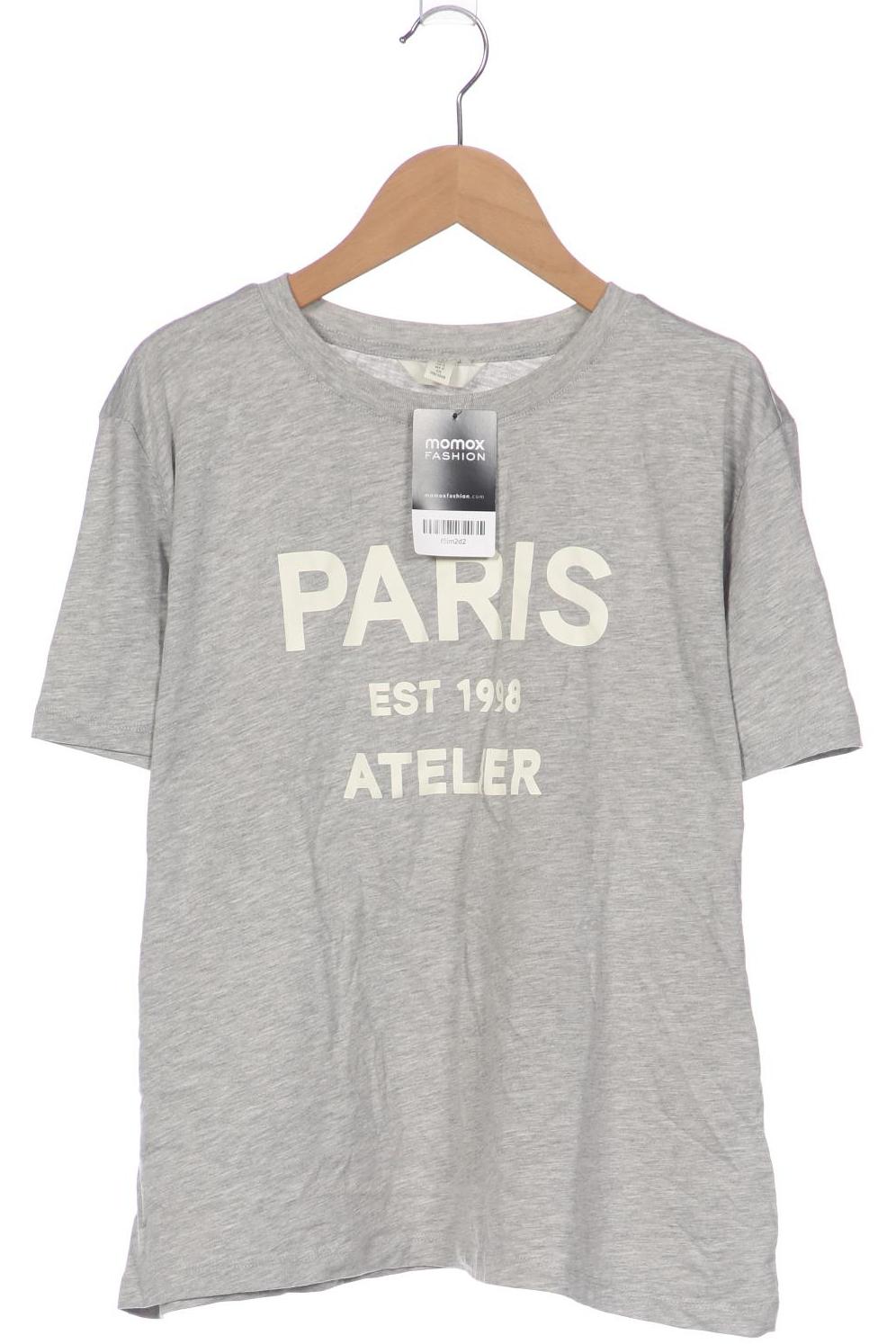 

H&M Damen T-Shirt, grau, Gr. 42