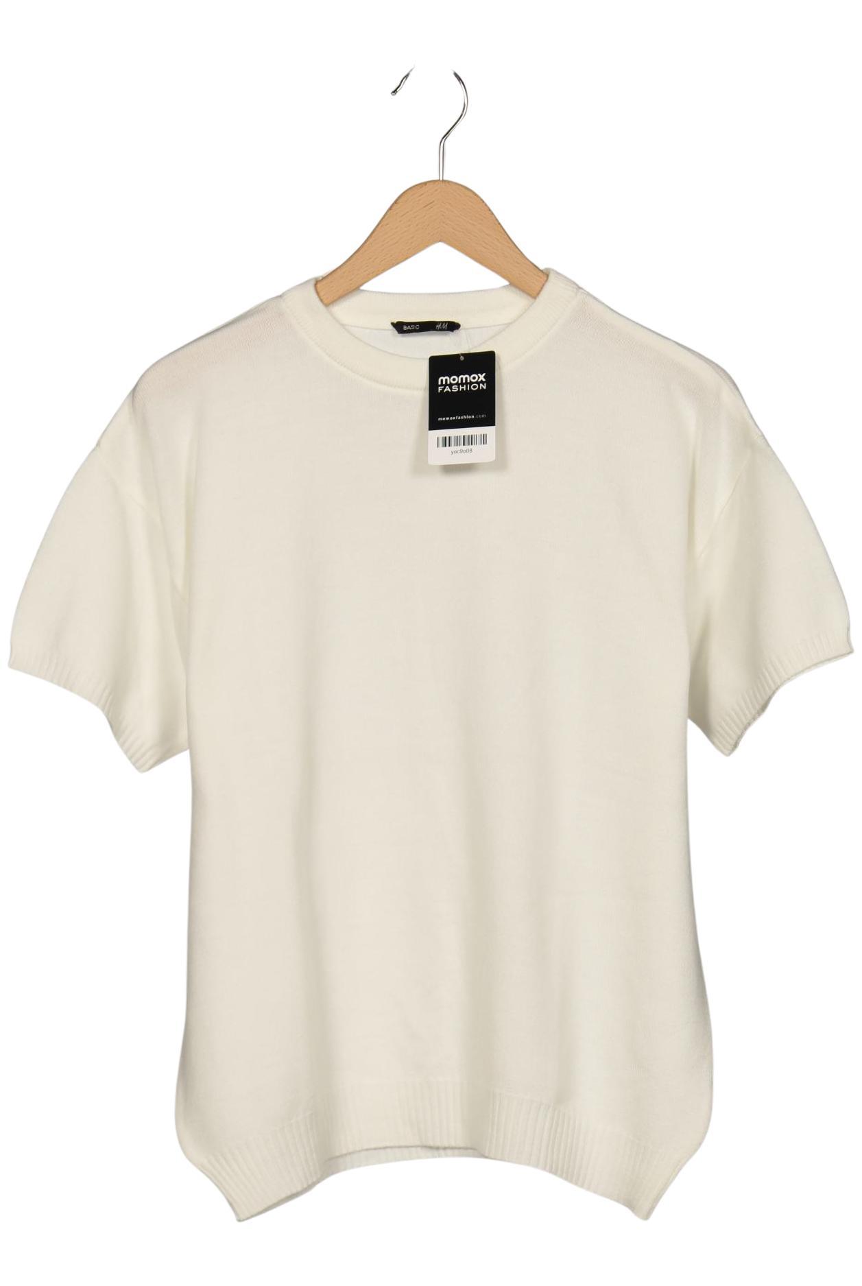 

H&M Damen Pullover, cremeweiß, Gr. 48