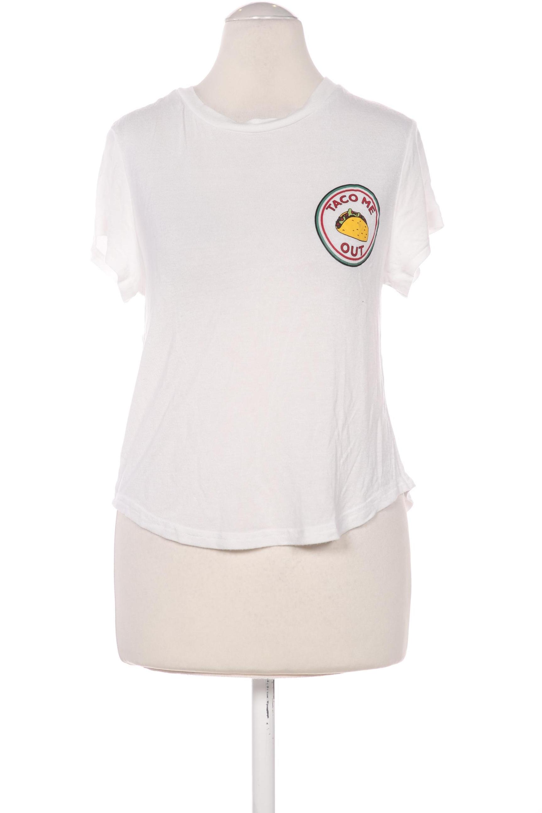 

H&M Damen T-Shirt, weiß, Gr. 36