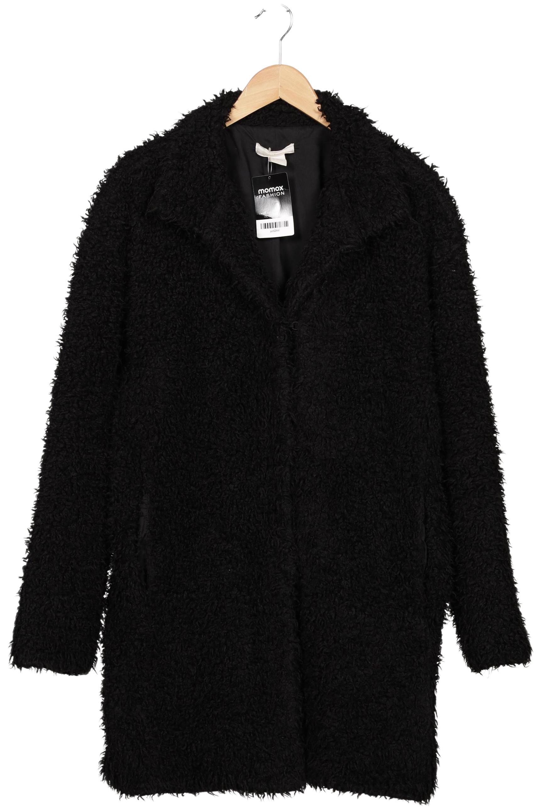 

H&M Damen Mantel, schwarz, Gr. 42