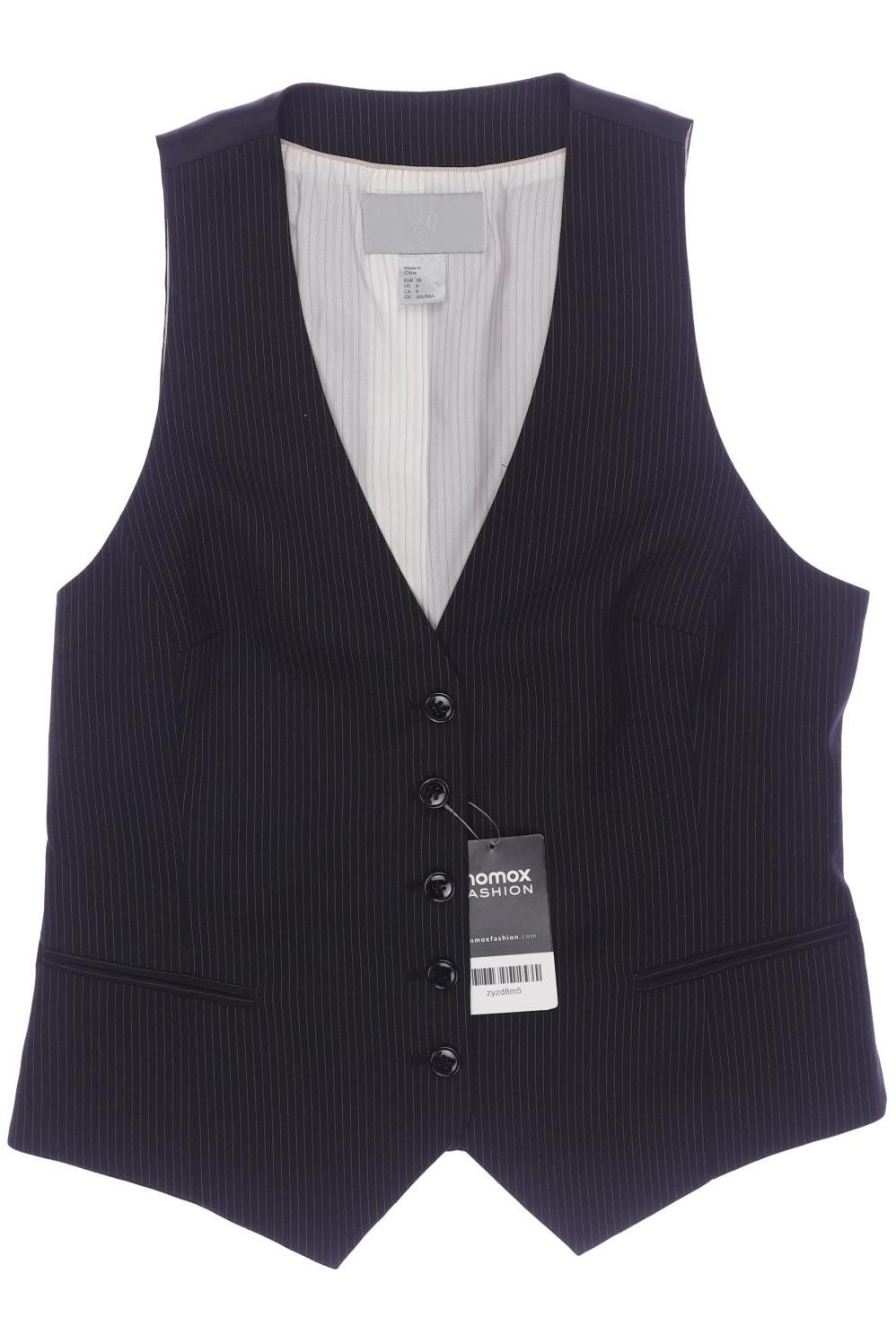 

H&M Damen Weste, schwarz, Gr. 38