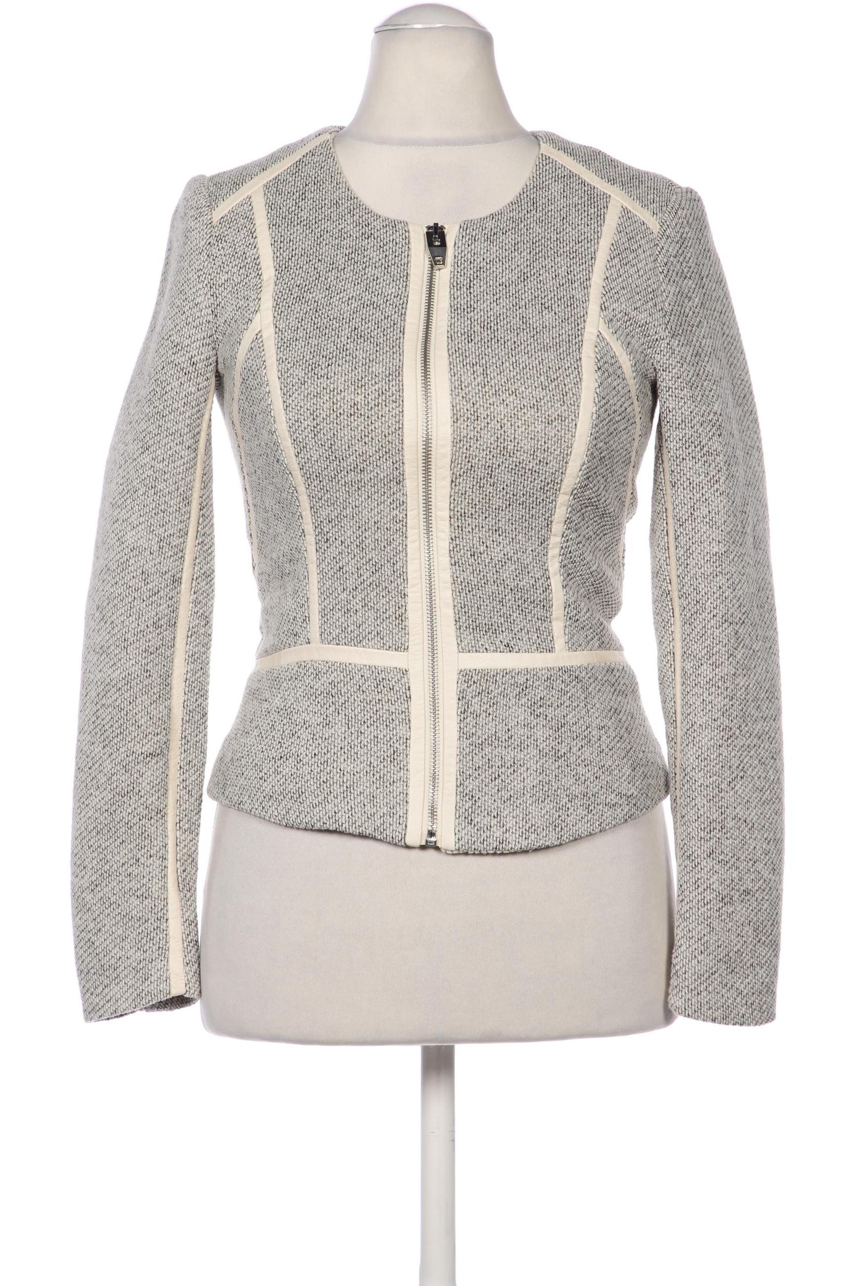 

H&M Damen Blazer, cremeweiß, Gr. 34