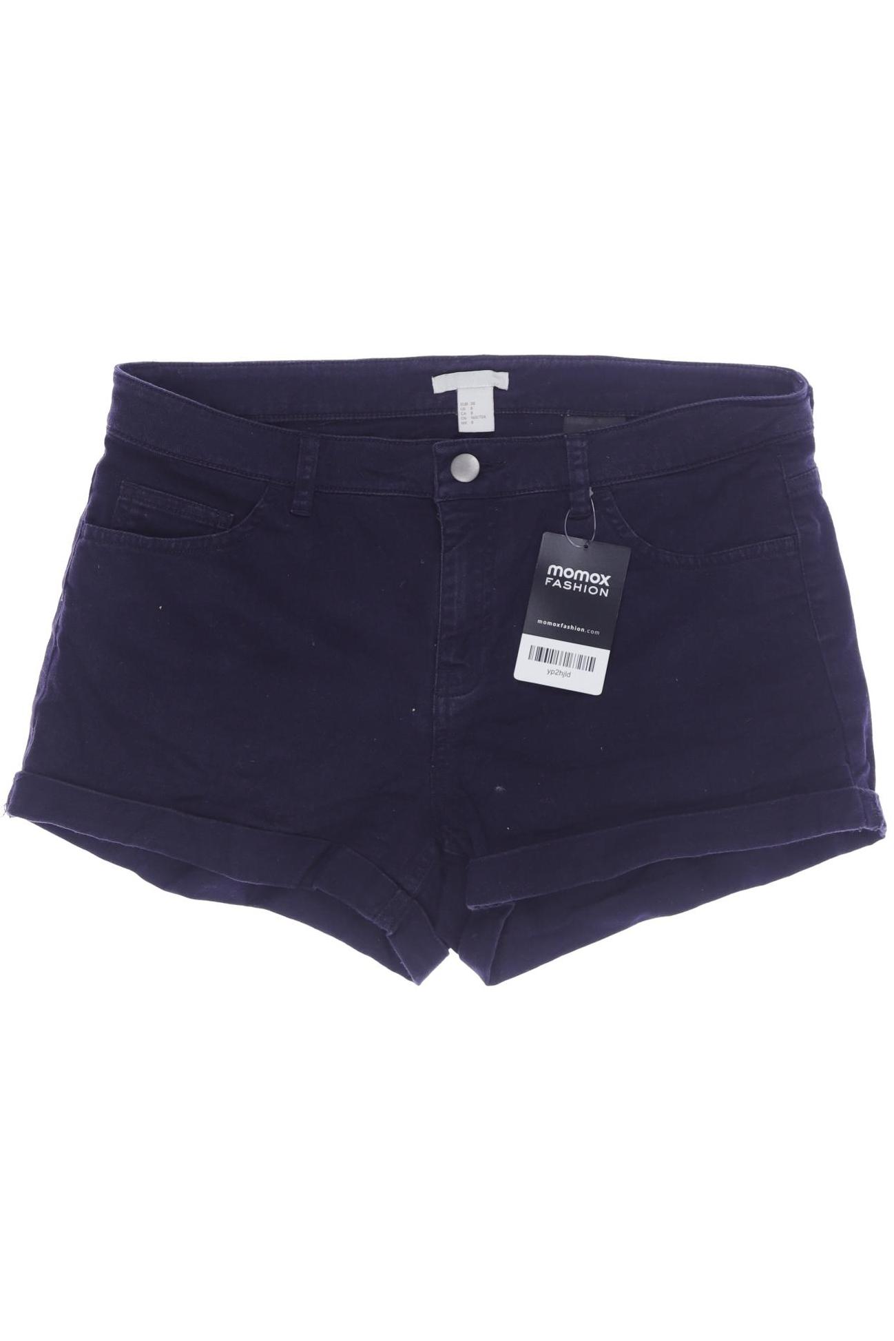 

H&M Damen Shorts, marineblau, Gr. 38