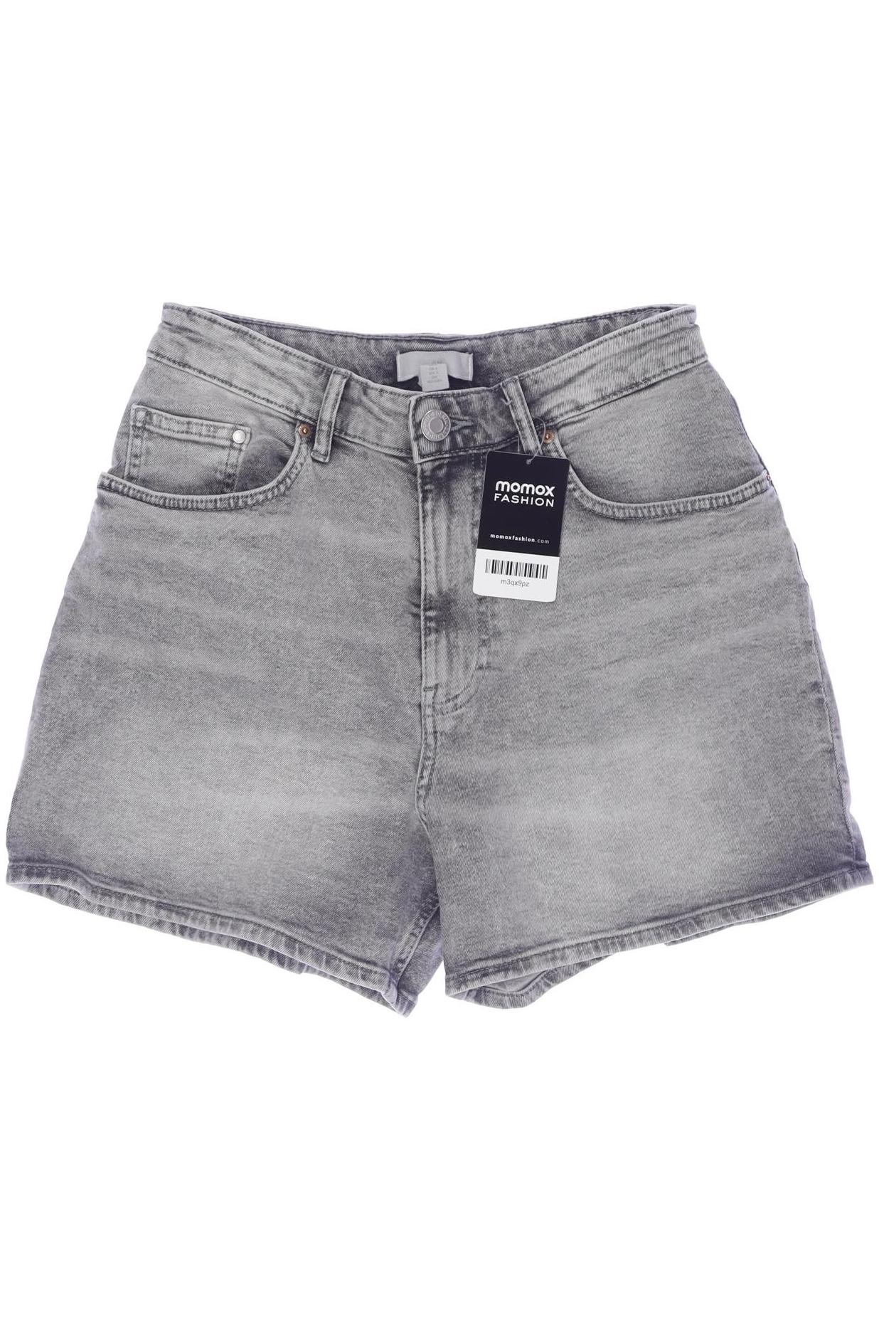 

H&M Damen Shorts, grau, Gr. 36