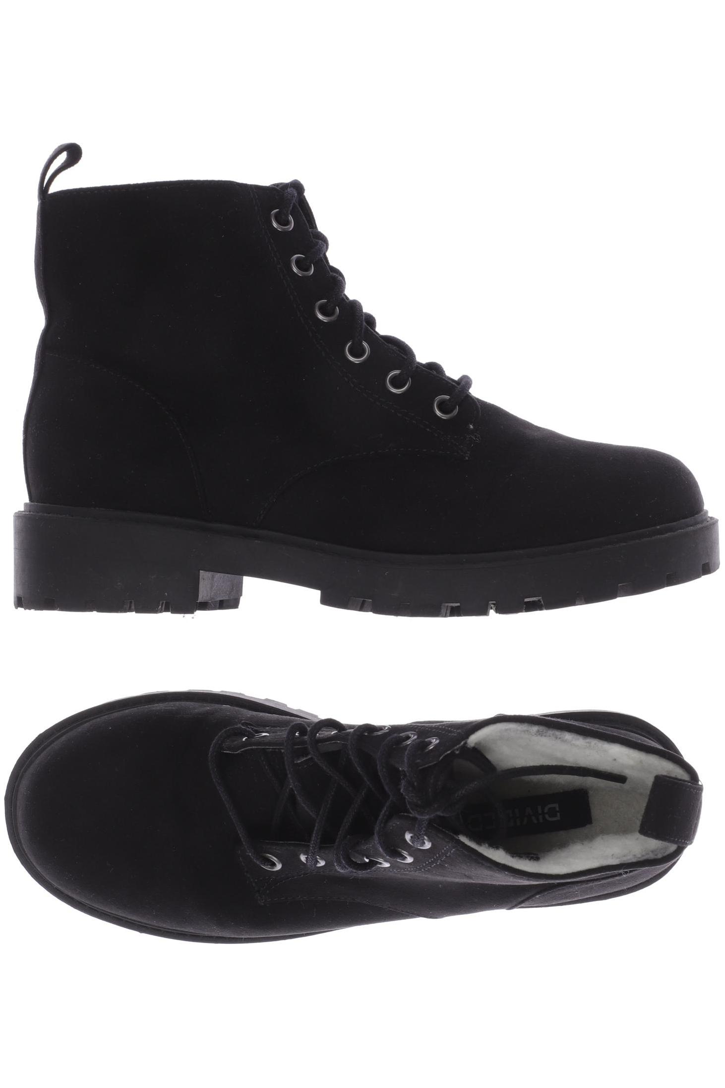 

H&M Damen Stiefelette, schwarz, Gr. 38
