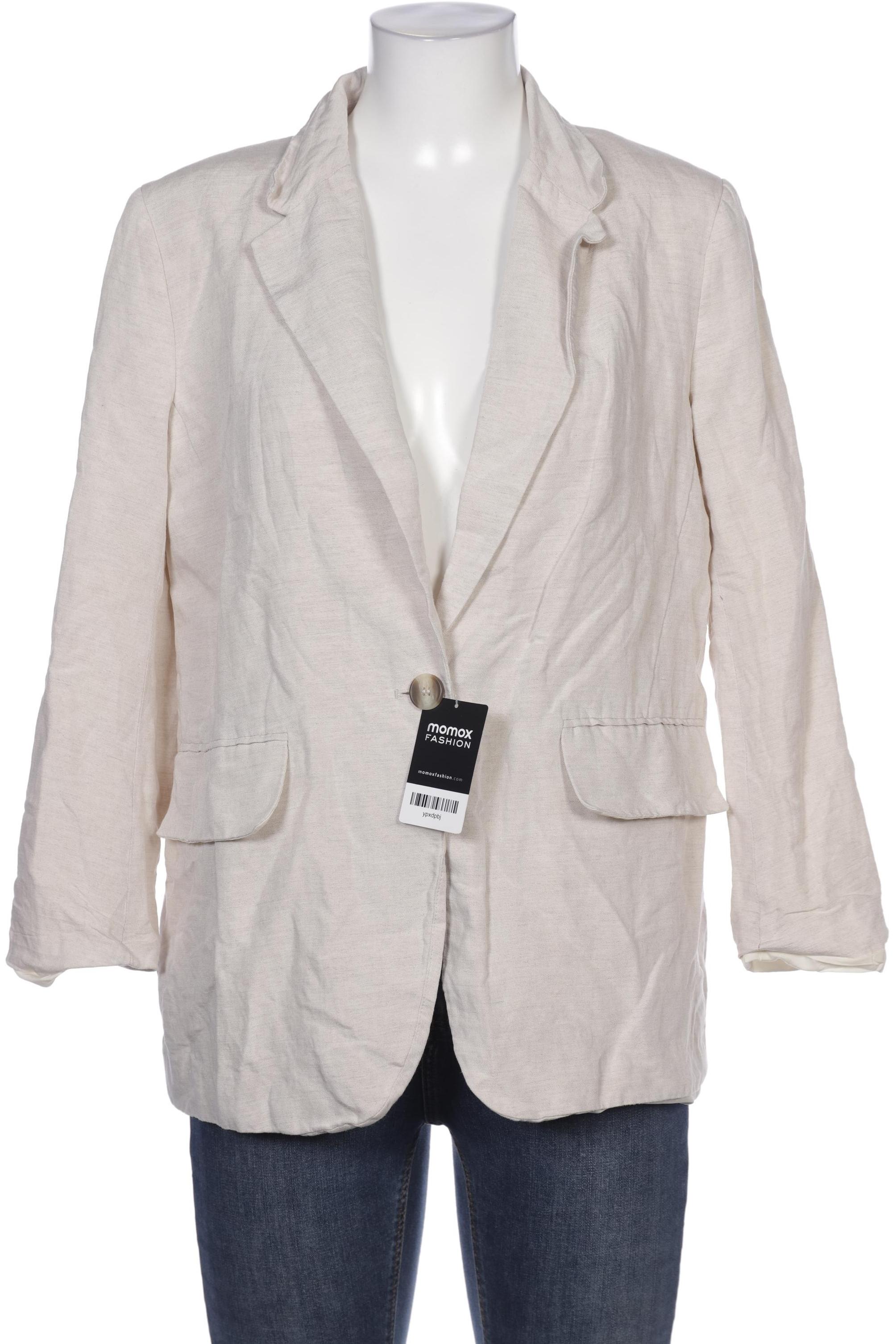 

H&M Damen Blazer, cremeweiß, Gr. 36