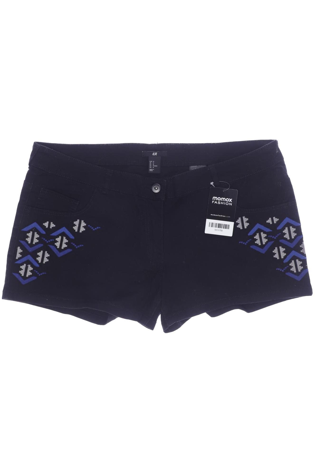 

H&M Damen Shorts, schwarz, Gr. 44