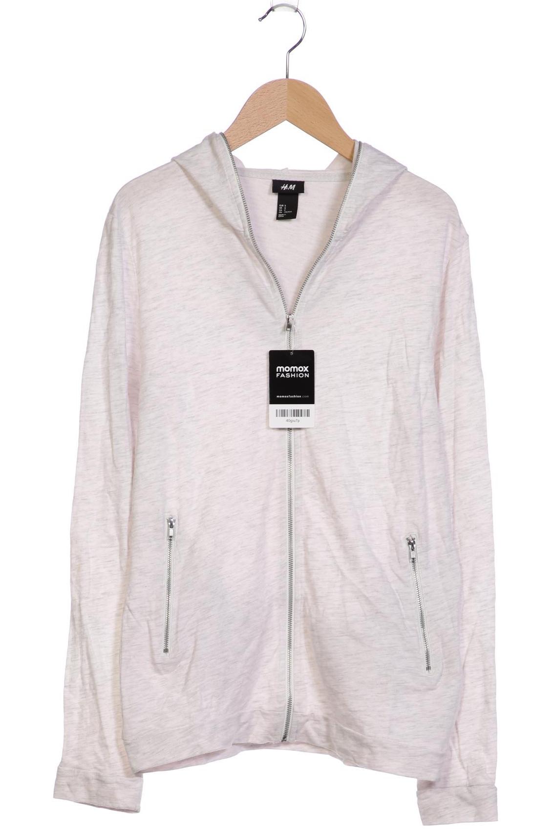 

H&M Damen Kapuzenpullover, grau, Gr. 36