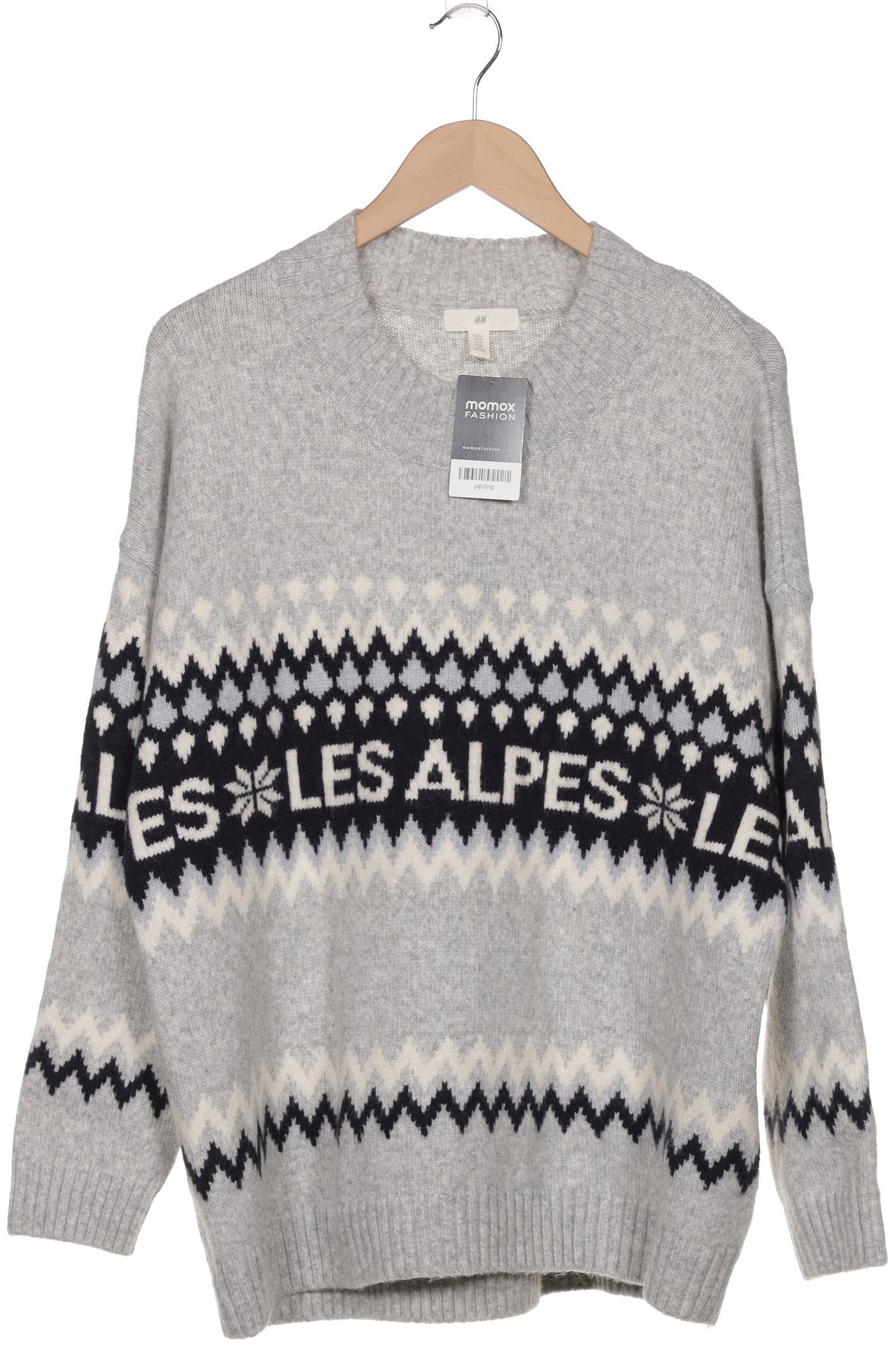 

H&M Damen Pullover, grau, Gr. 38