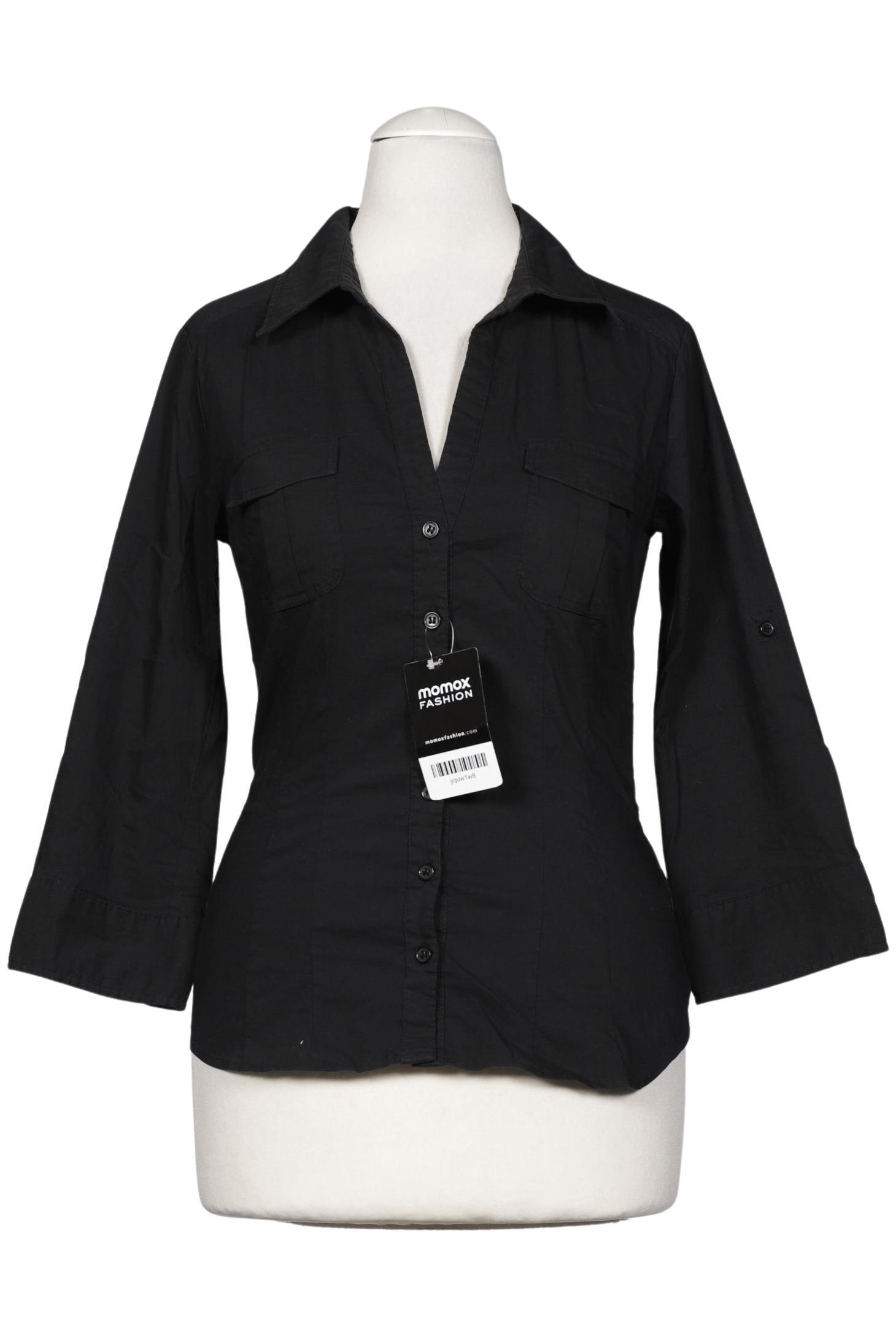 

H&M Damen Bluse, schwarz, Gr. 34