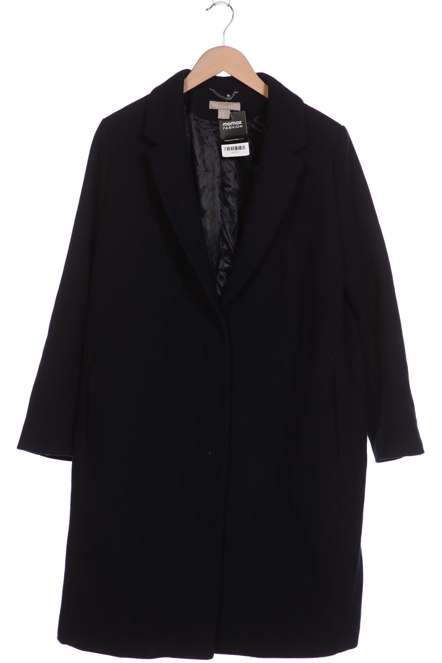

H&M Damen Mantel, marineblau, Gr. 50