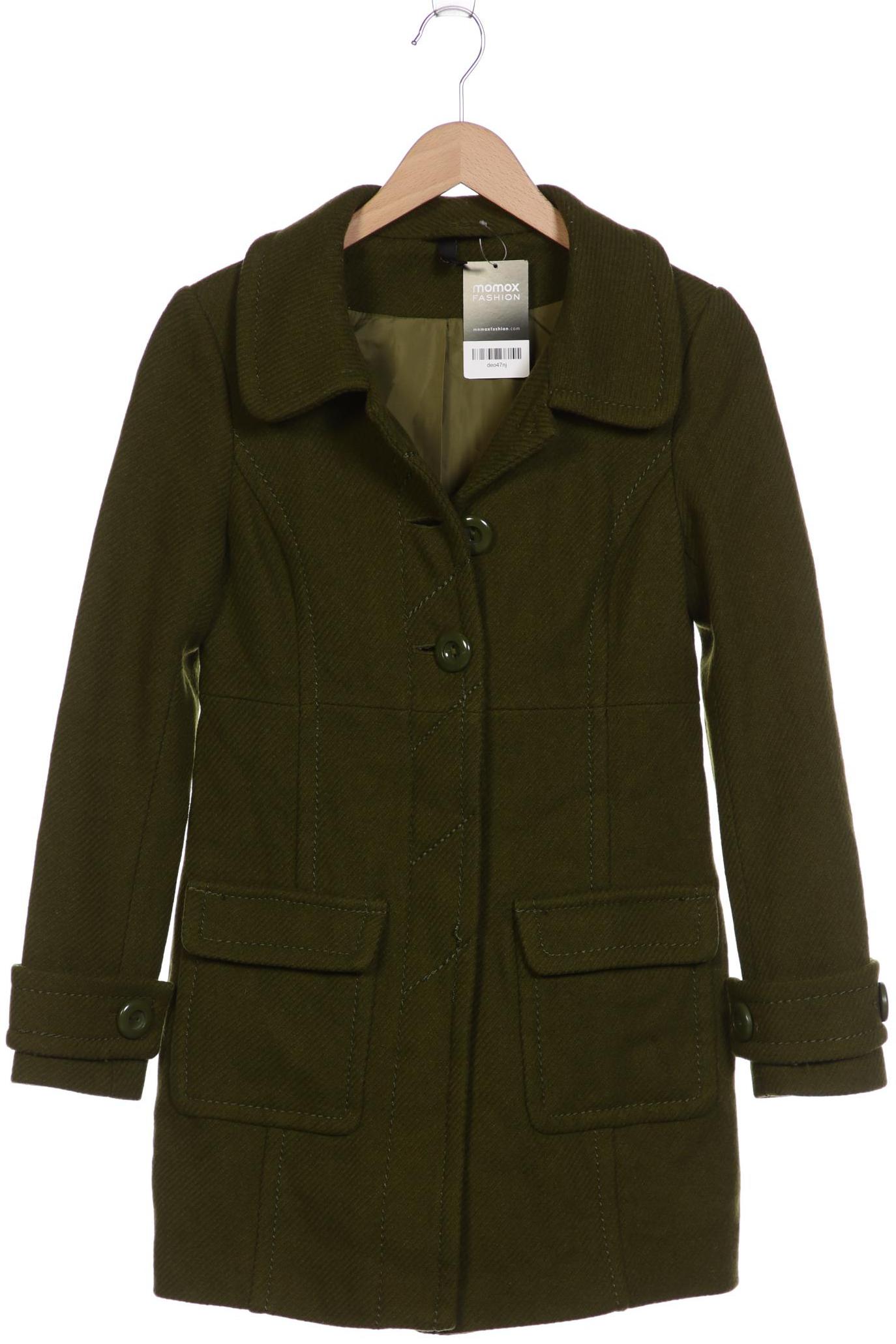 

H&M Damen Mantel, grün, Gr. 38