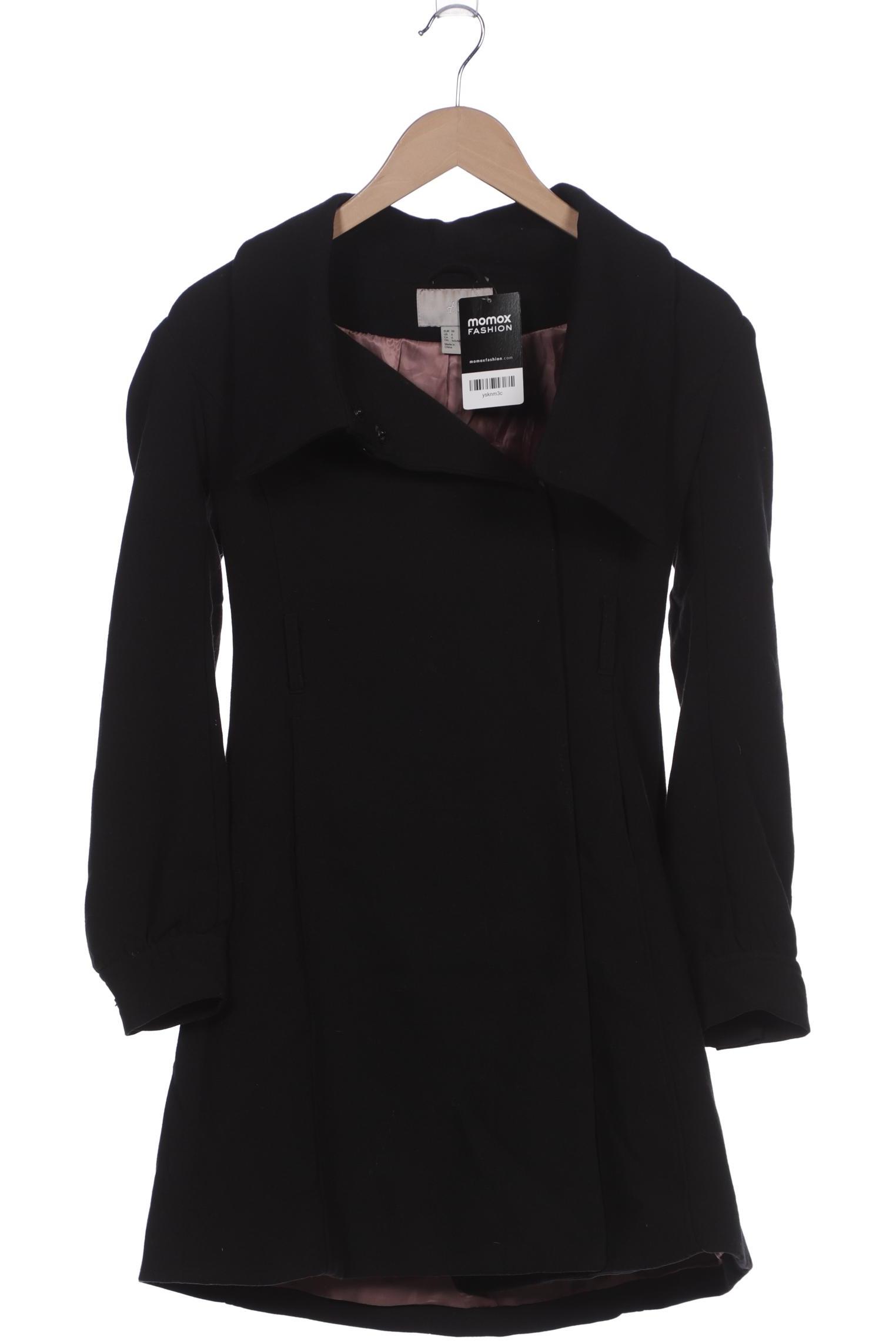 

H&M Damen Mantel, schwarz, Gr. 36