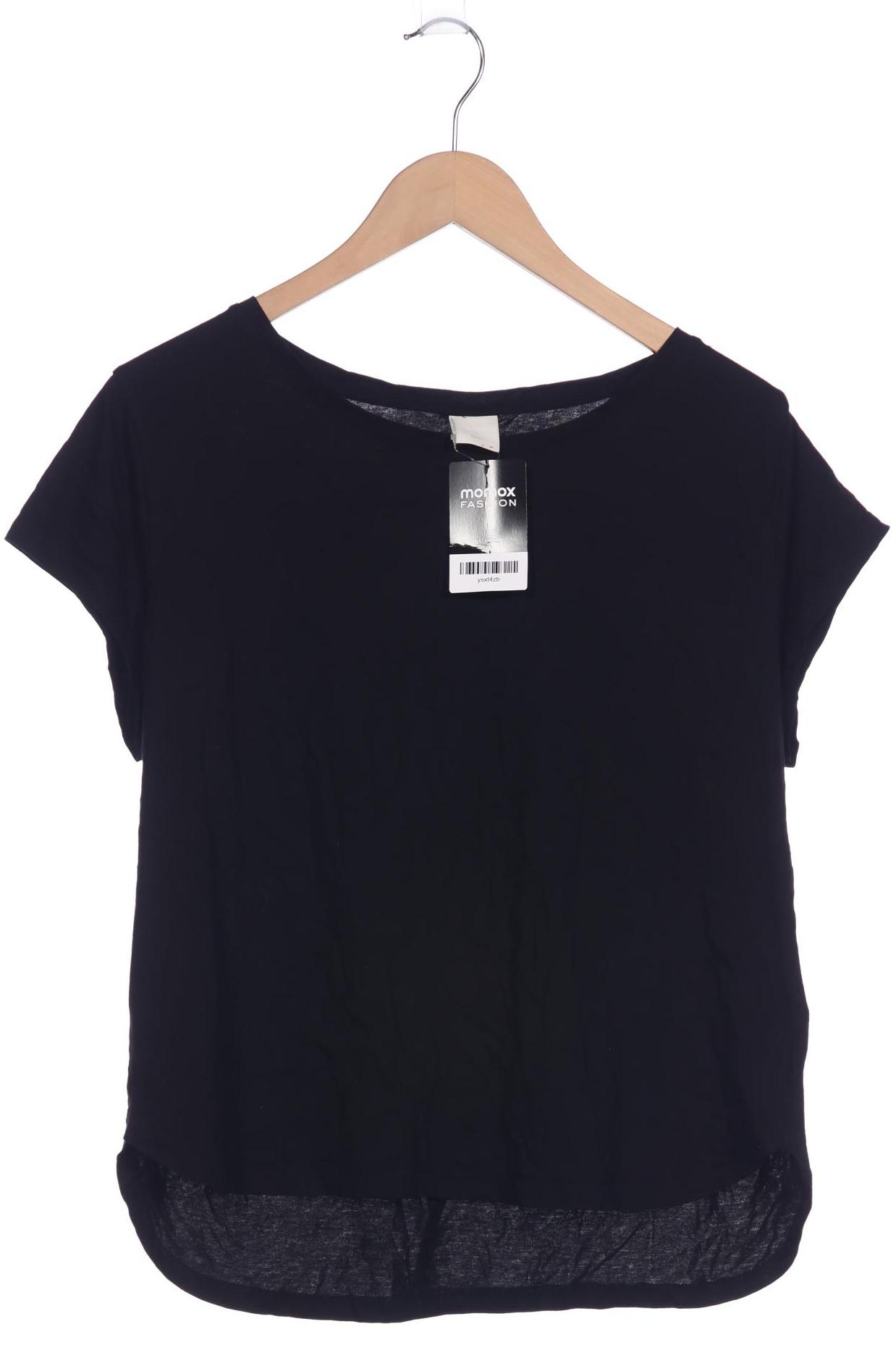 

H&M Damen T-Shirt, schwarz, Gr. 42
