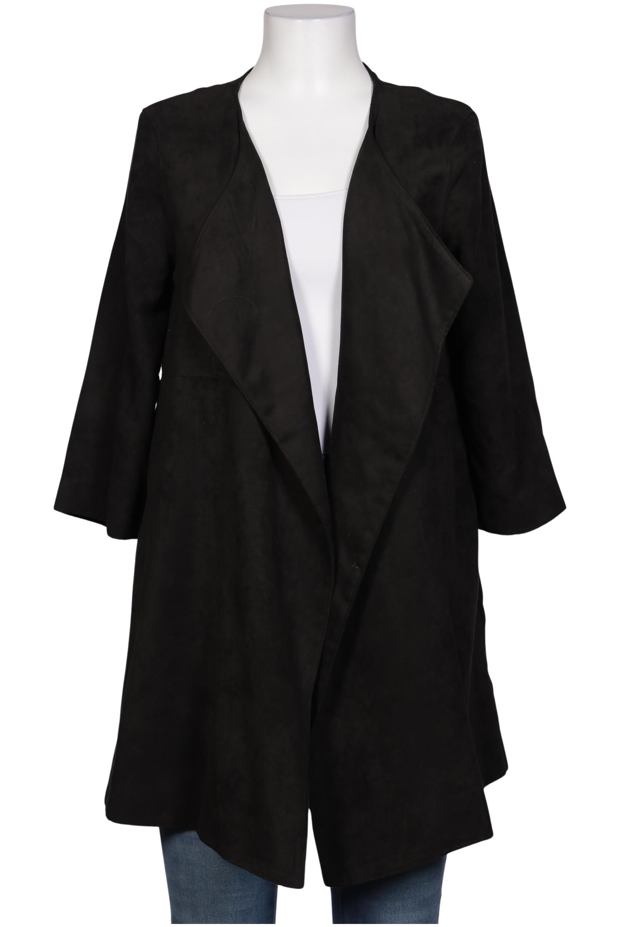 

H&M Damen Mantel, schwarz, Gr. 40
