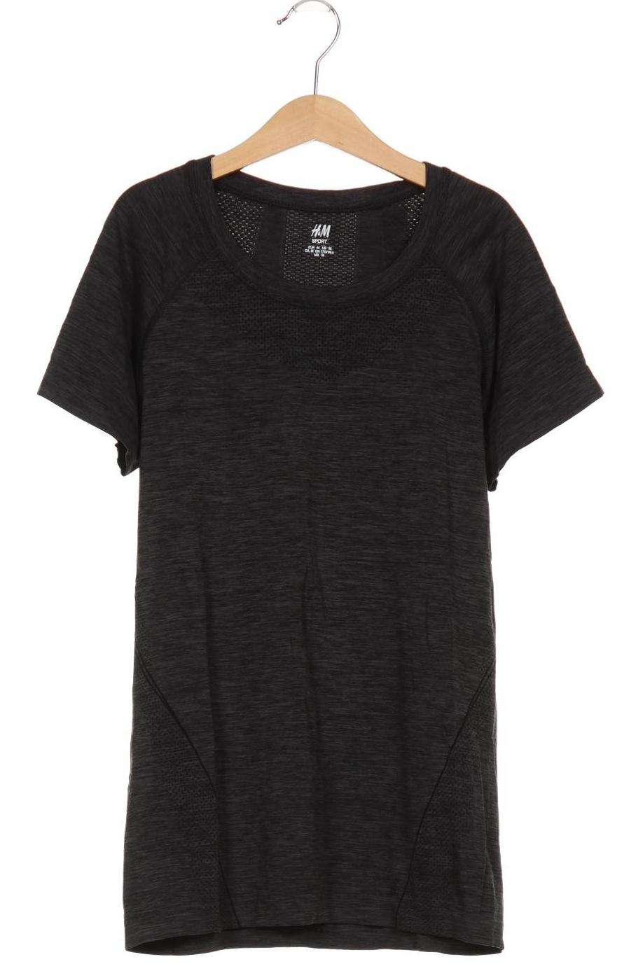 

H&M Damen T-Shirt, grau, Gr. 38