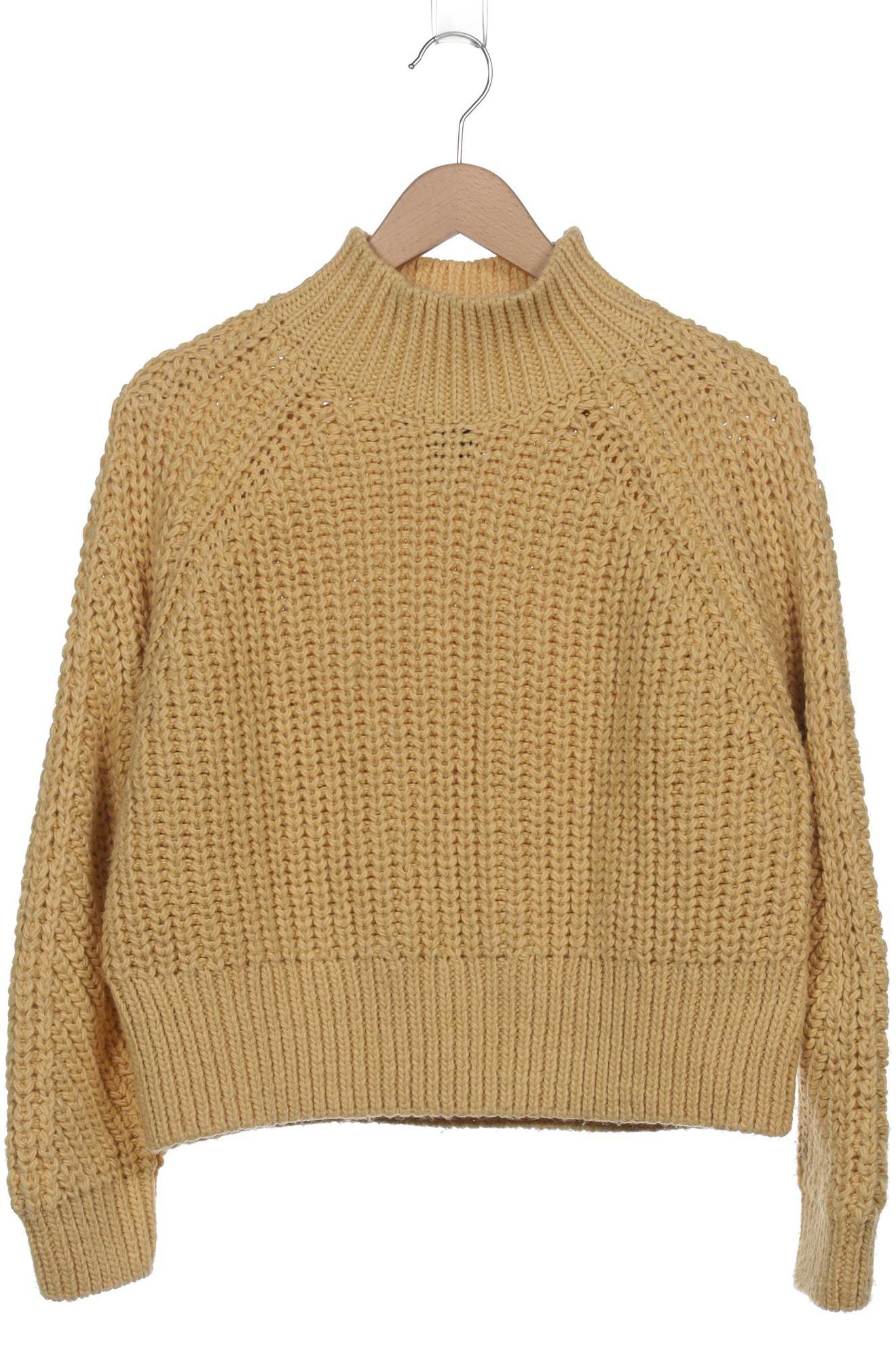 

H&M Damen Pullover, gelb, Gr. 38