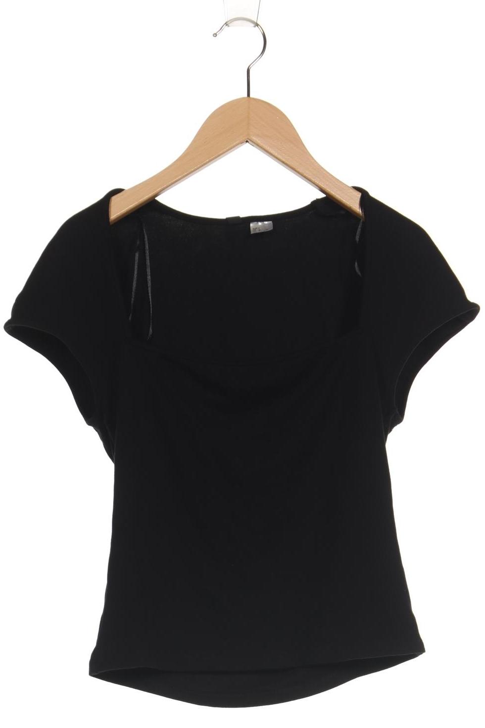 

H&M Damen T-Shirt, schwarz, Gr. 42