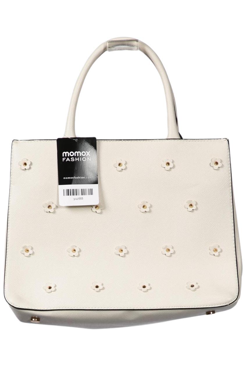 

H&M Damen Handtasche, cremeweiß, Gr.