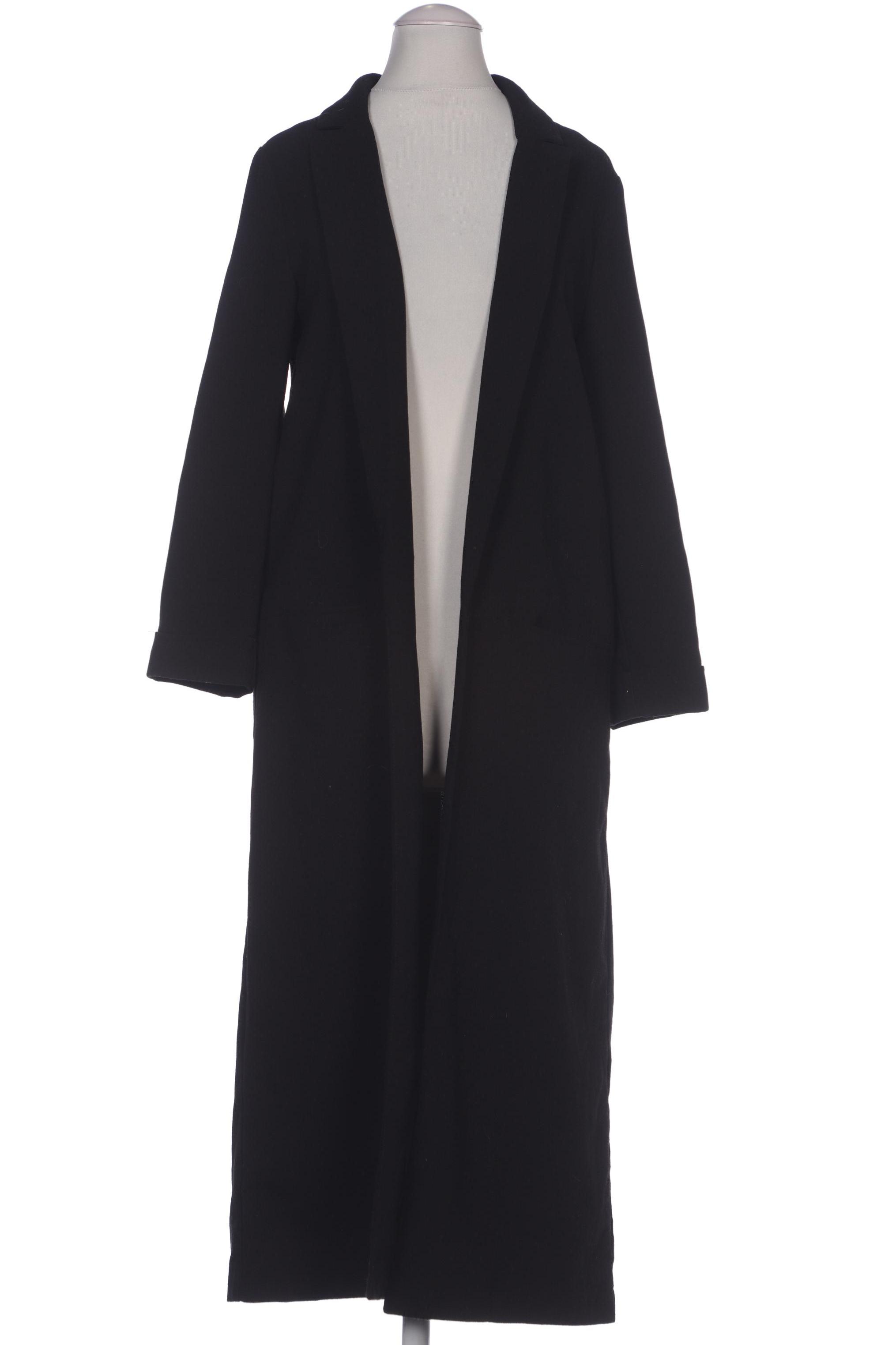 

H&M Damen Mantel, schwarz, Gr. 34
