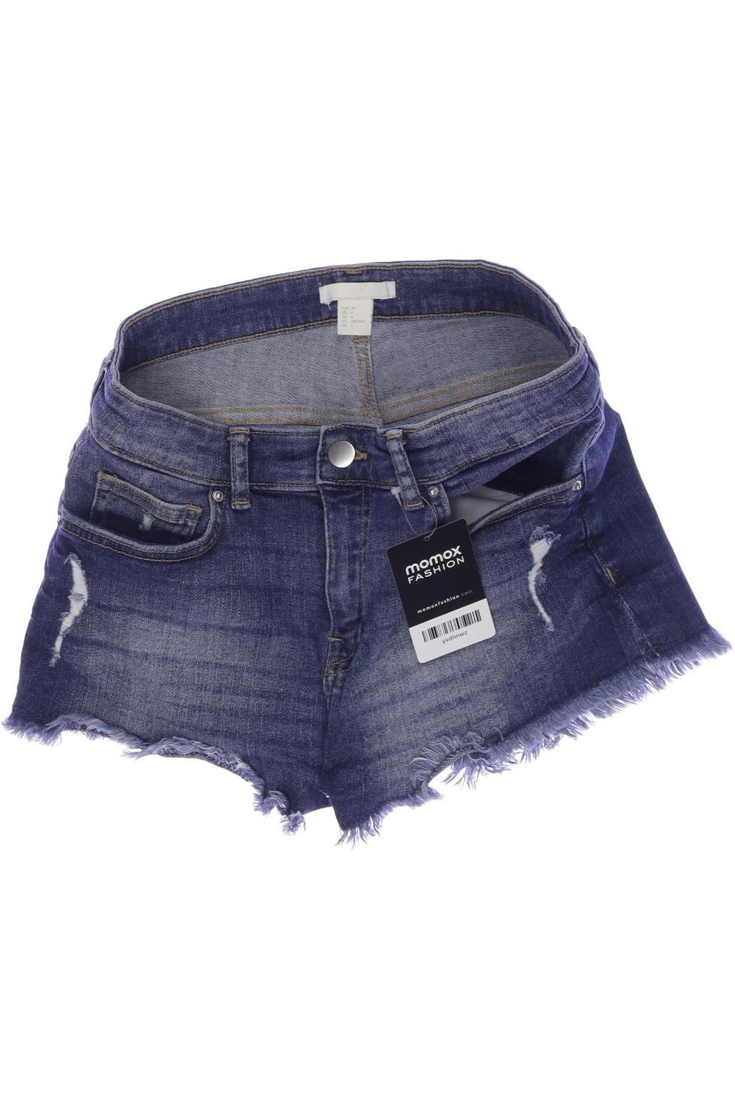 

H&M Damen Shorts, blau, Gr. 34