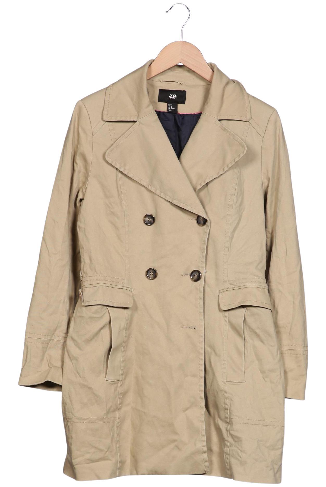 

H&M Damen Mantel, beige, Gr. 42