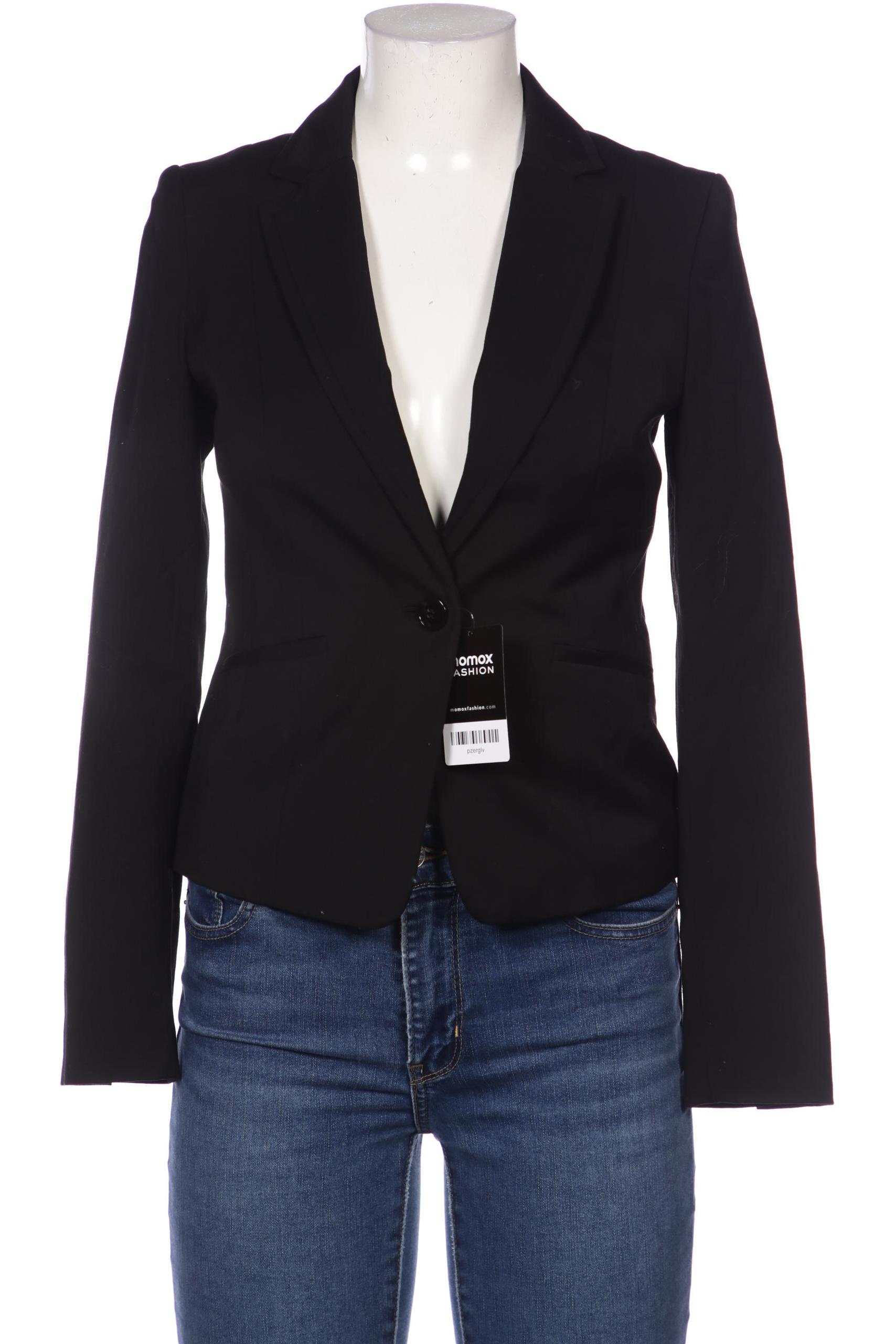 

H&M Damen Blazer, schwarz, Gr. 38