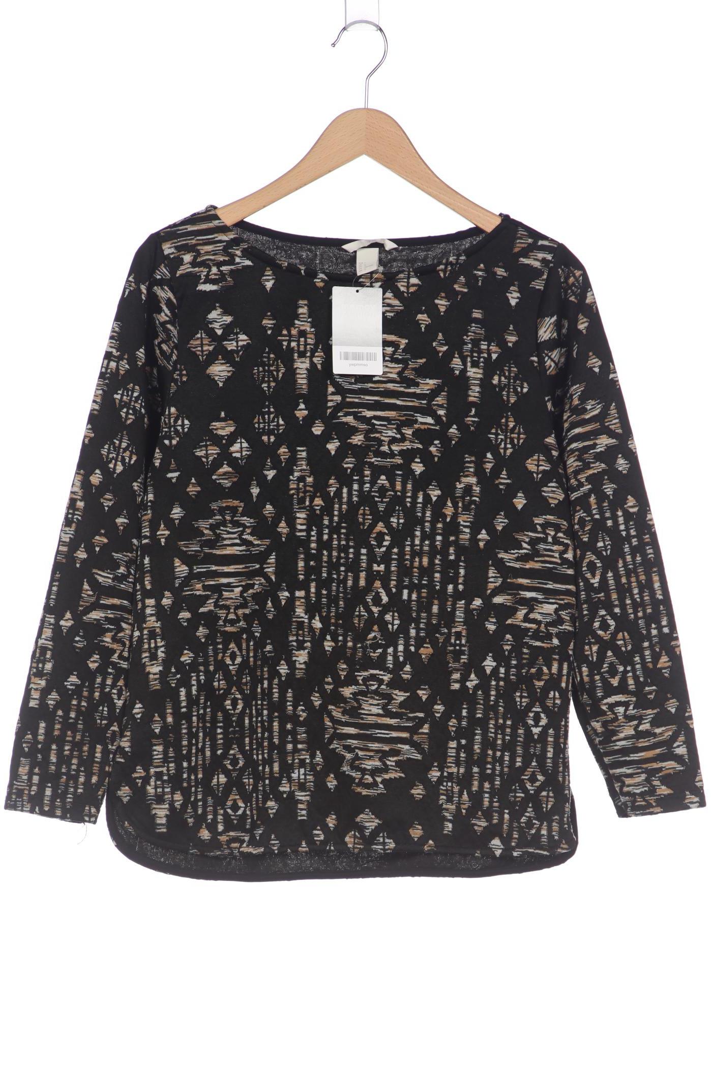 

H&M Damen Sweatshirt, schwarz, Gr. 42