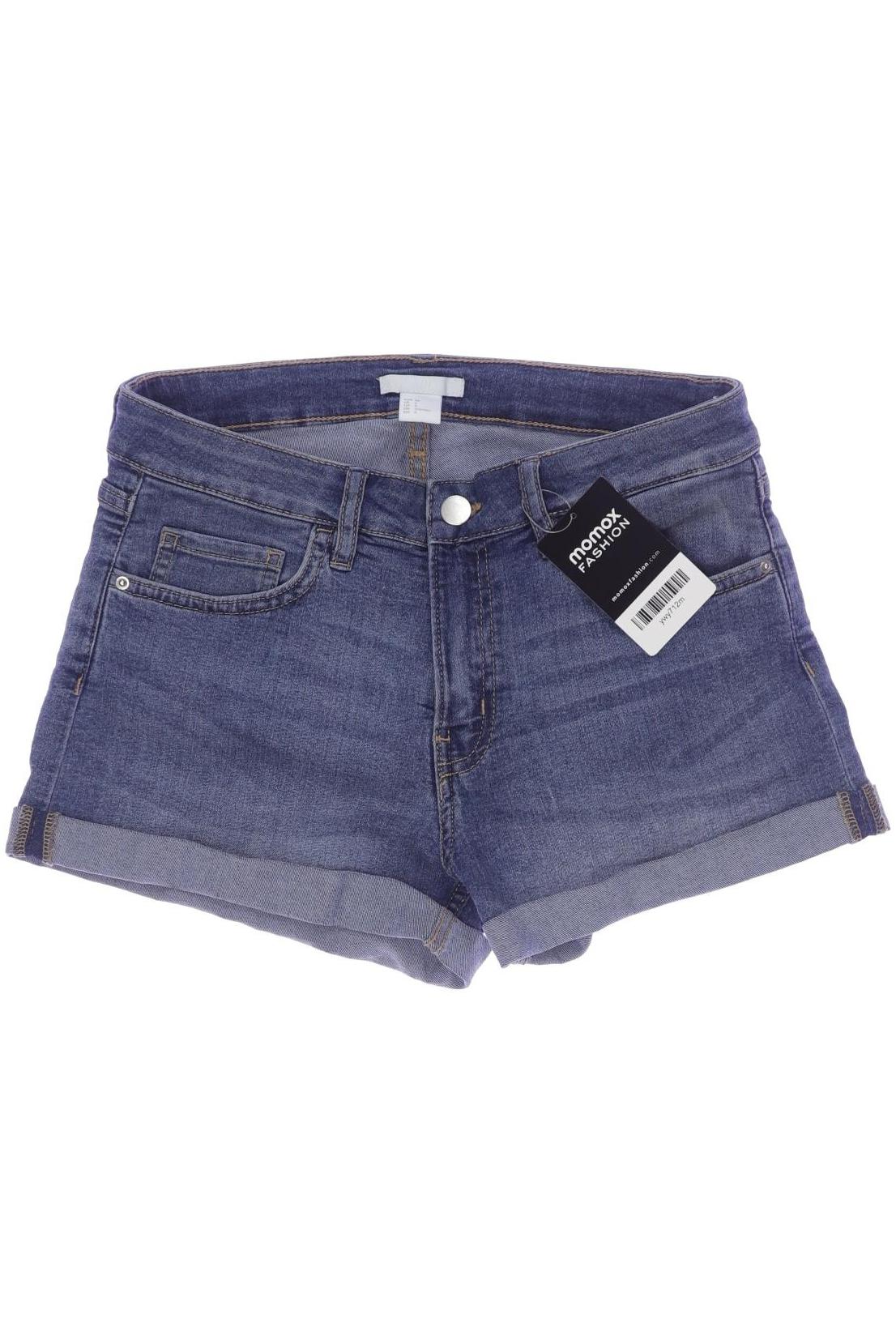 

H&M Damen Shorts, blau, Gr. 36