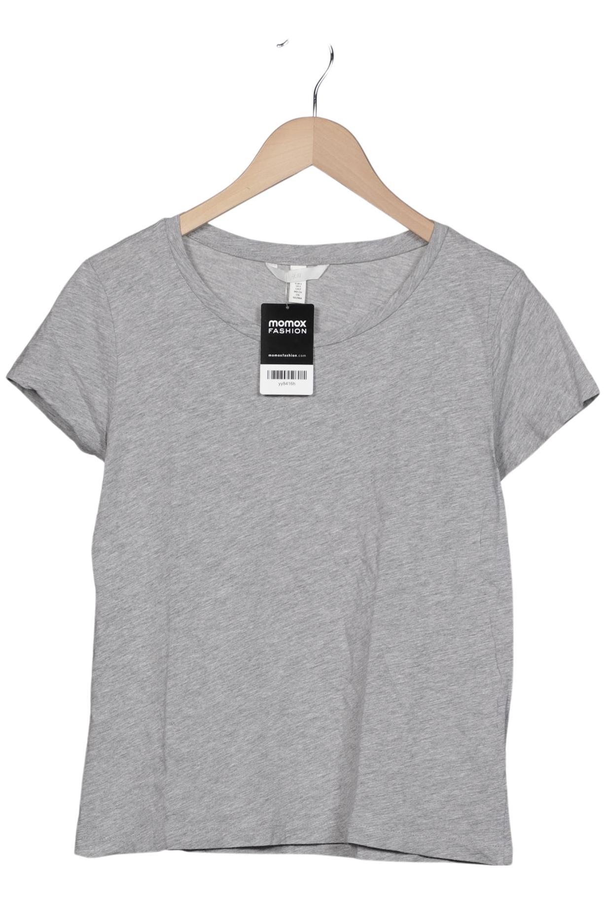 

H&M Damen T-Shirt, grau, Gr. 36