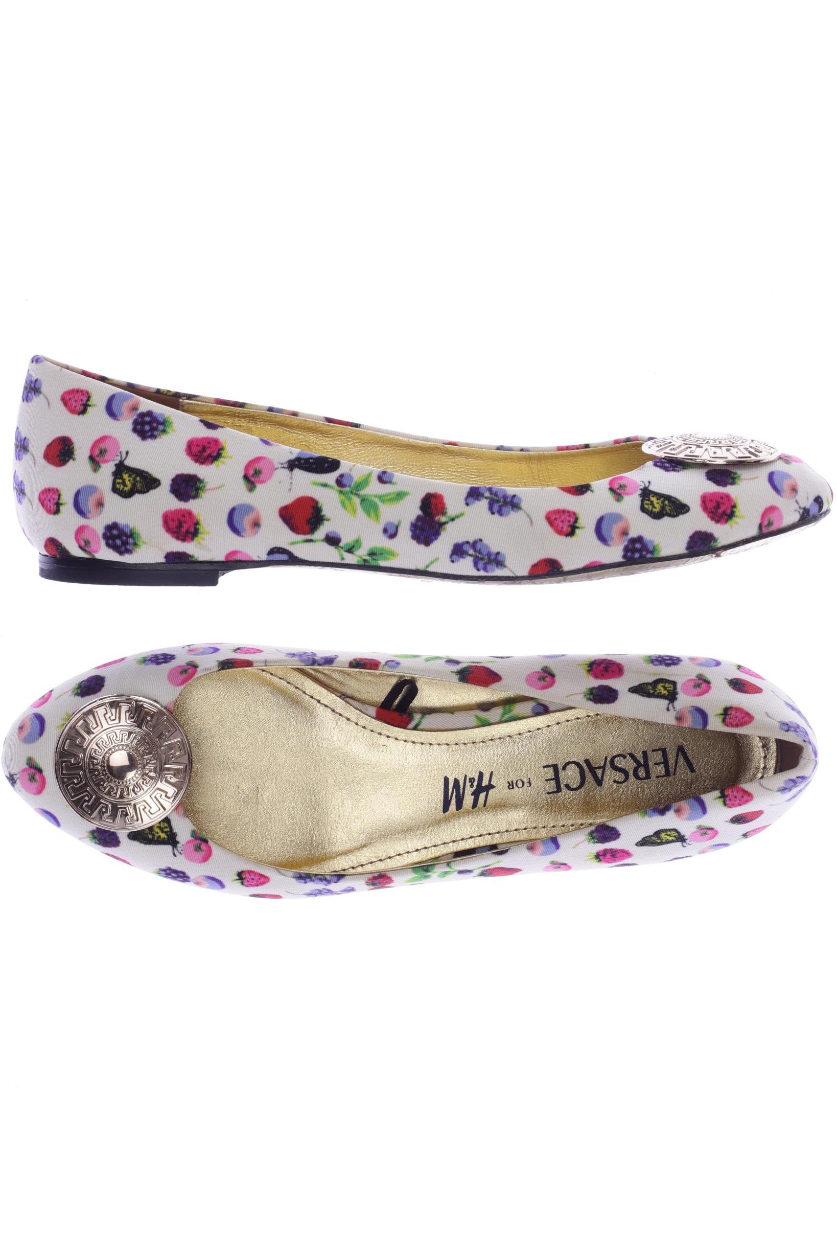 

H&M Damen Ballerinas, cremeweiß, Gr. 39