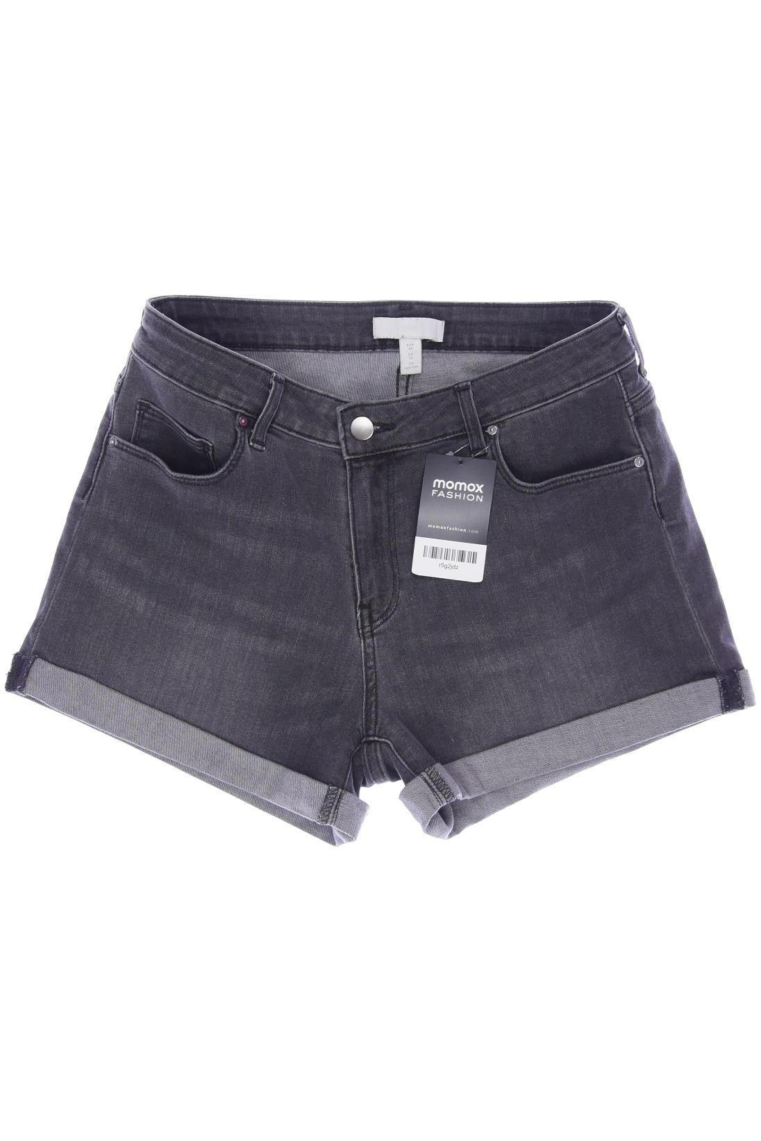 

H&M Damen Shorts, grau, Gr. 38