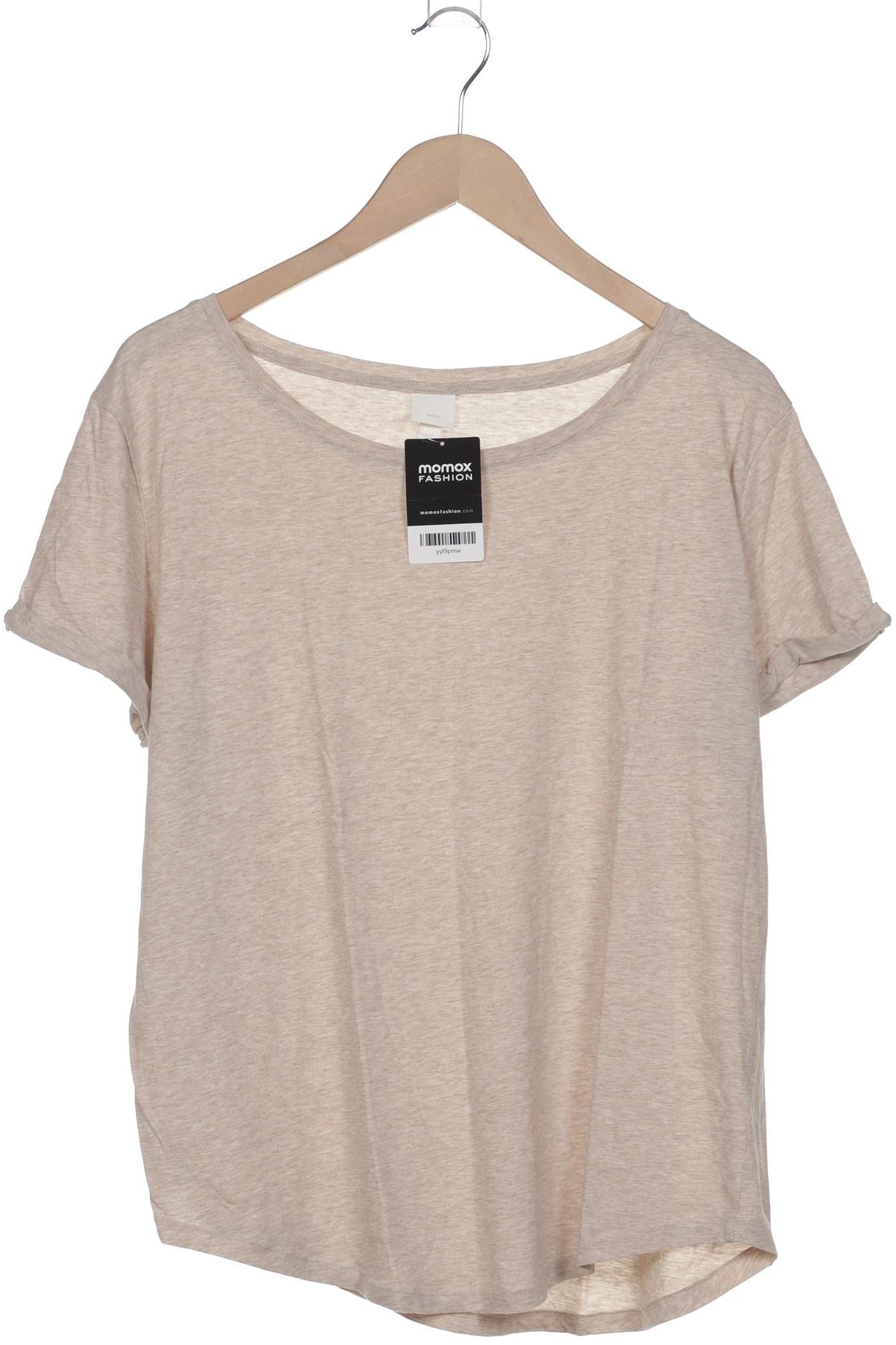 

H&M Damen T-Shirt, beige, Gr. 42