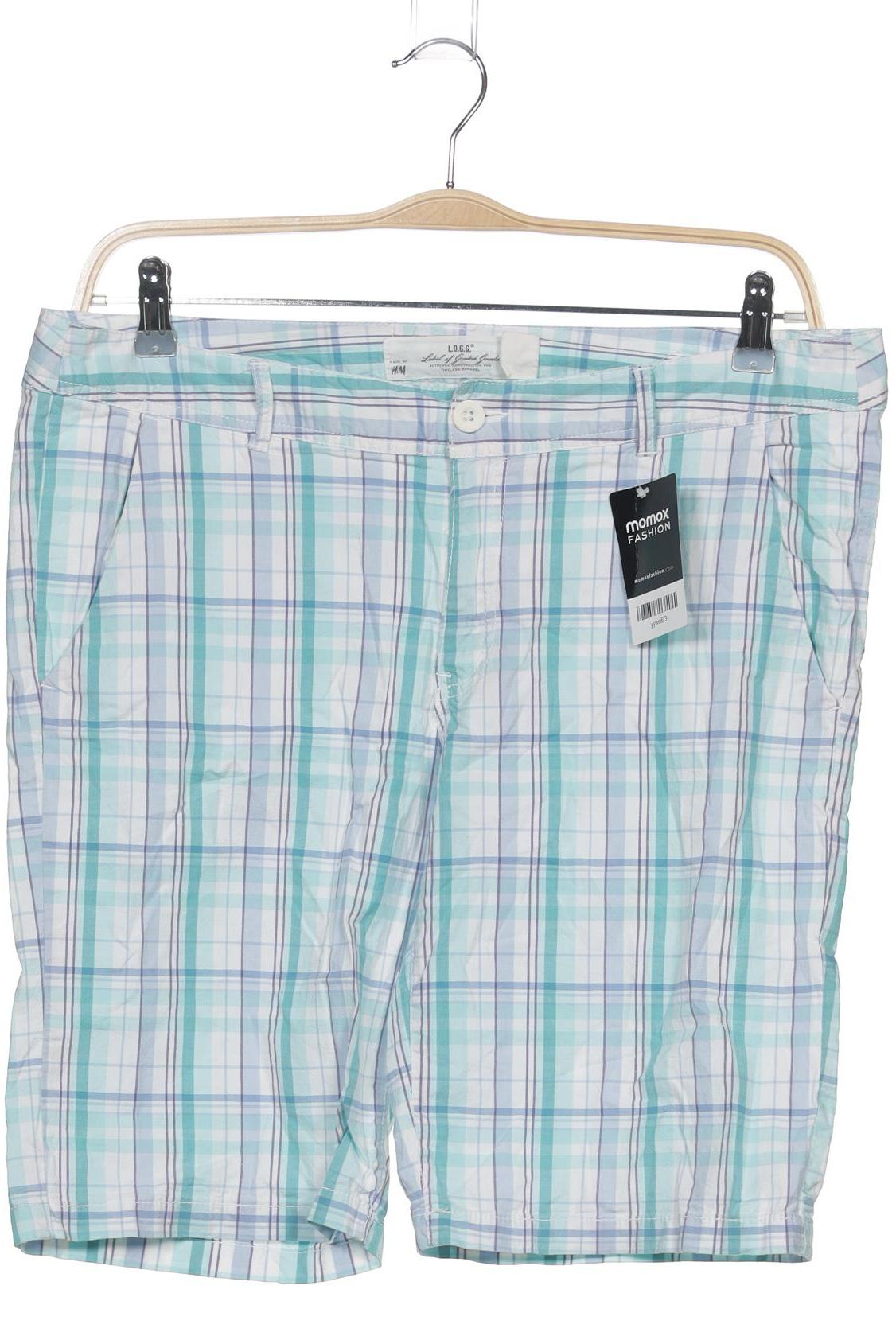 

H&M Damen Shorts, hellblau, Gr. 42