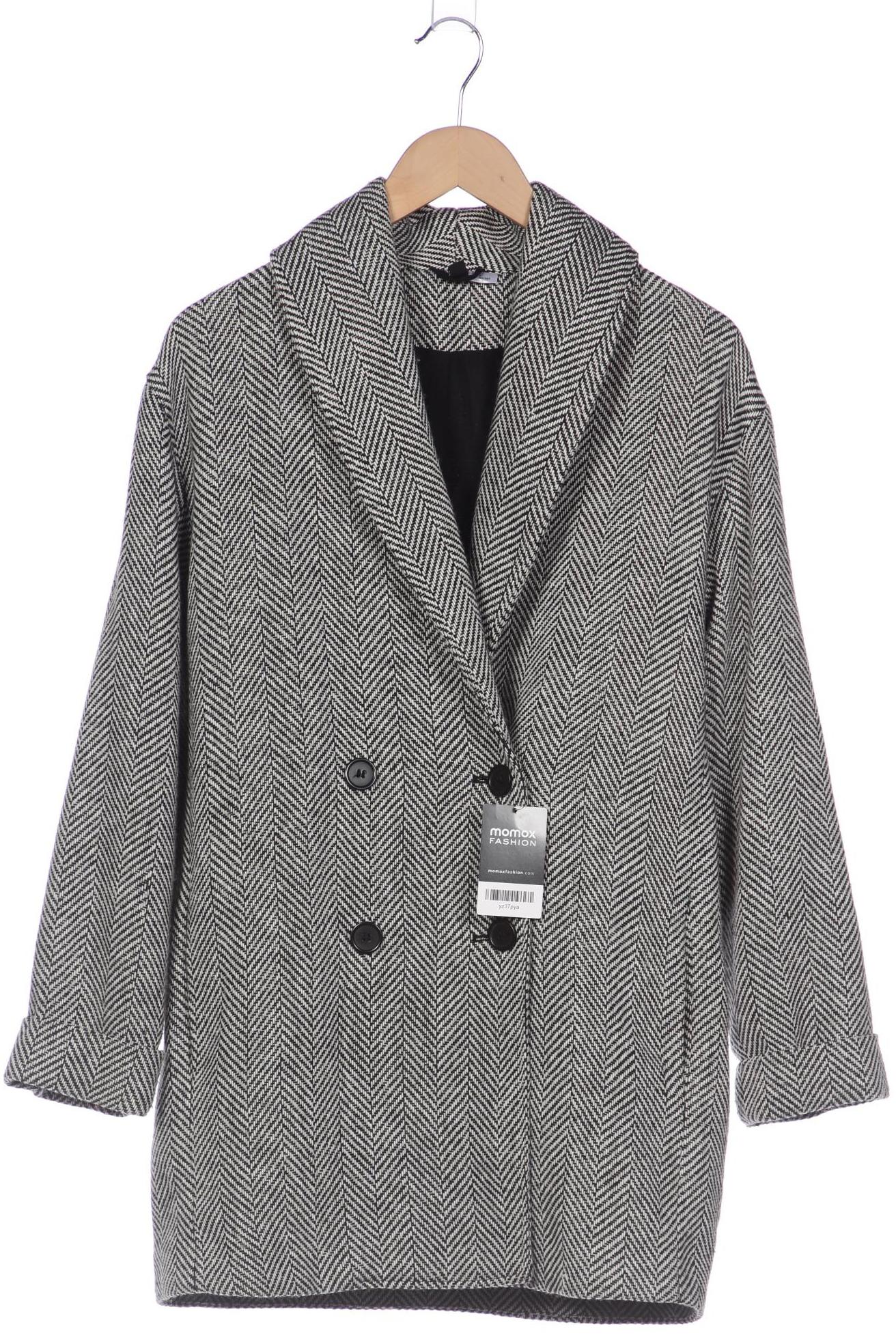 

H&M Damen Mantel, schwarz, Gr. 36