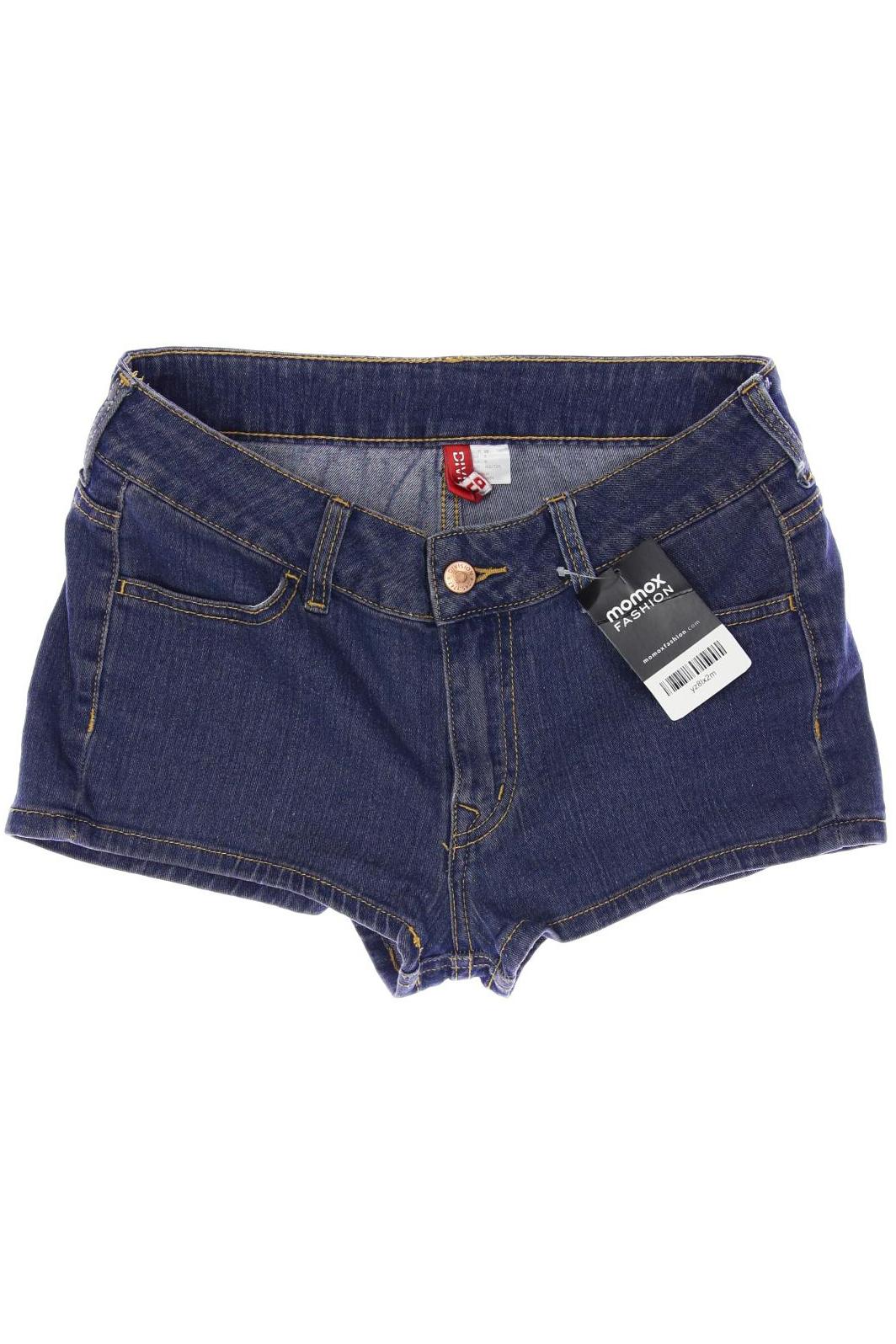 

H&M Damen Shorts, blau, Gr. 38