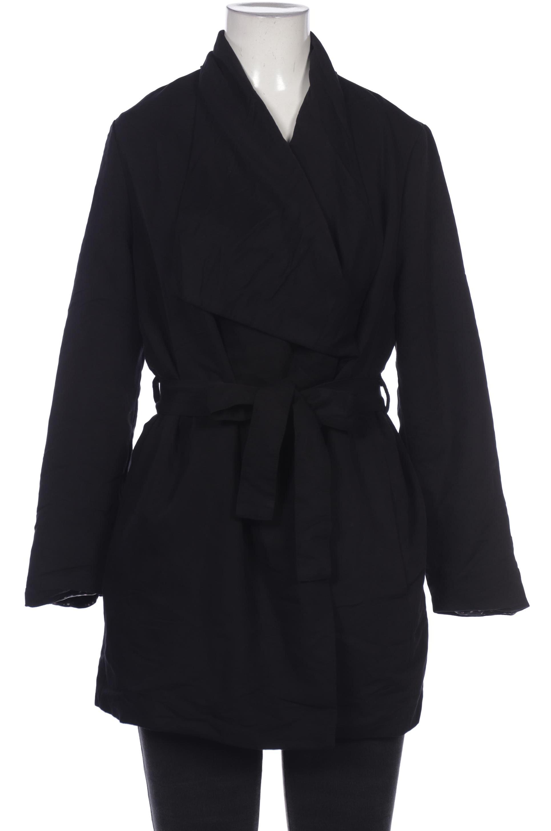 

H&M Damen Mantel, schwarz, Gr. 38