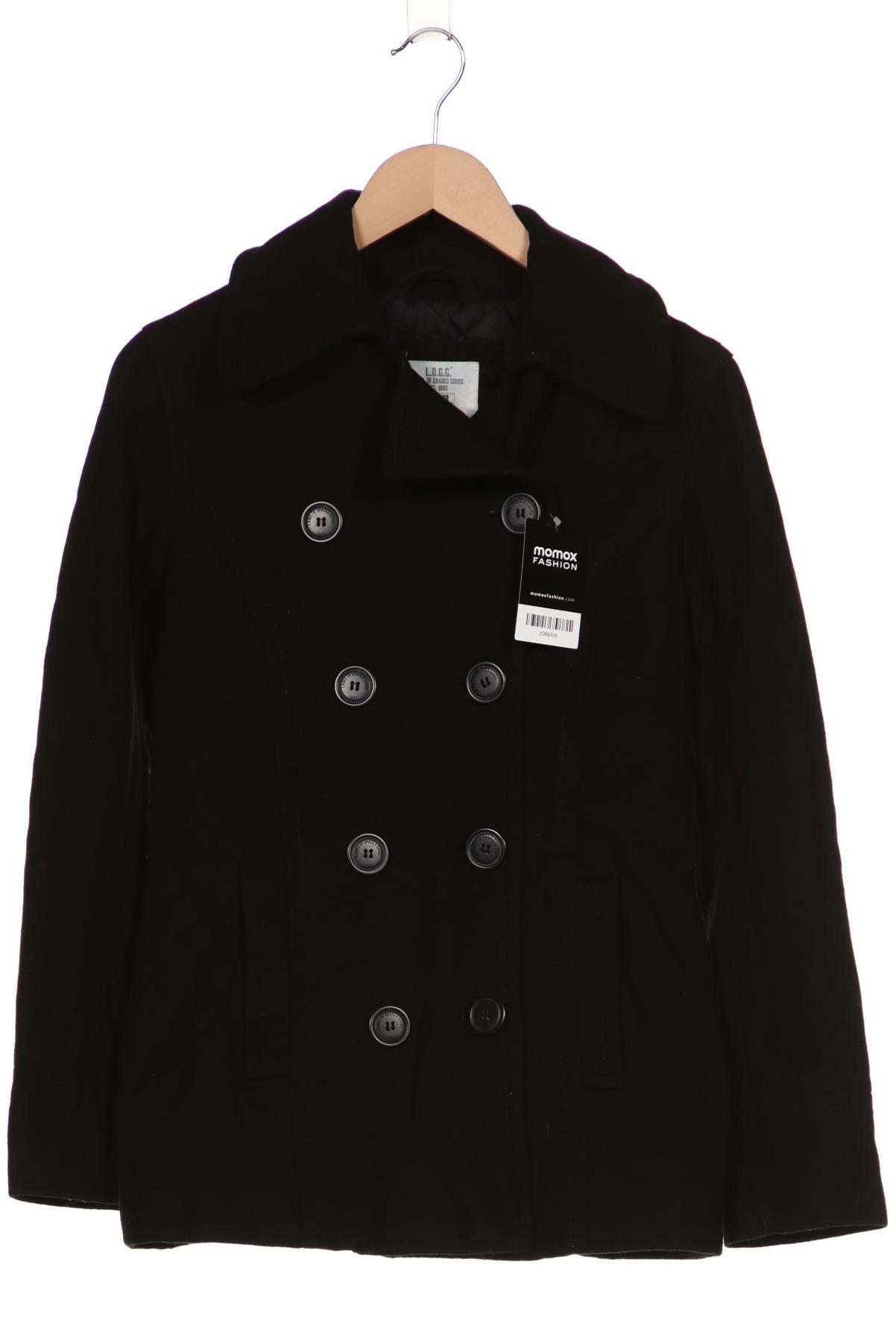 

H&M Damen Jacke, schwarz