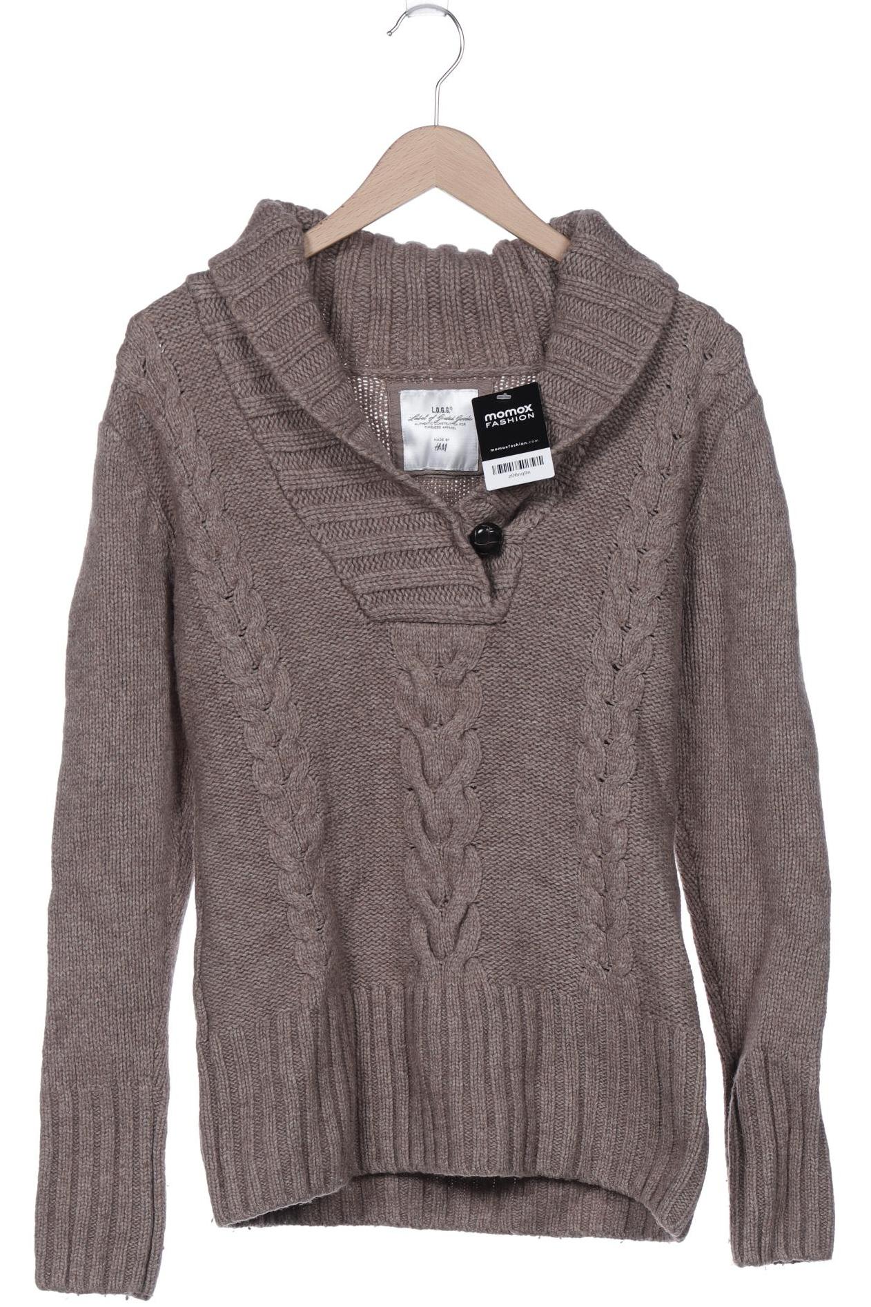 

H&M Damen Pullover, braun, Gr. 42