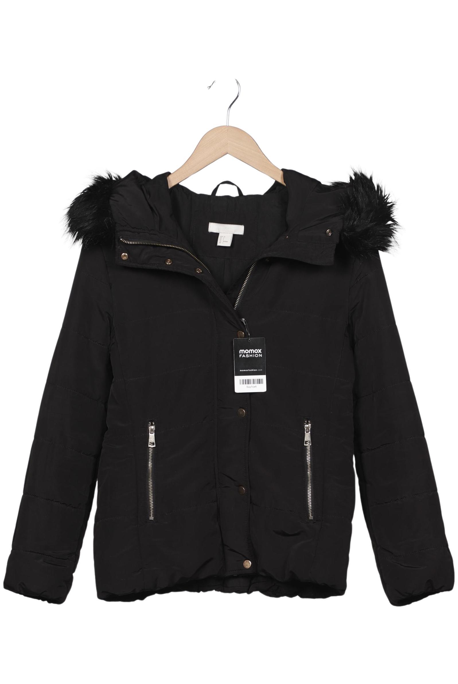 

H&M Damen Jacke, schwarz, Gr. 36