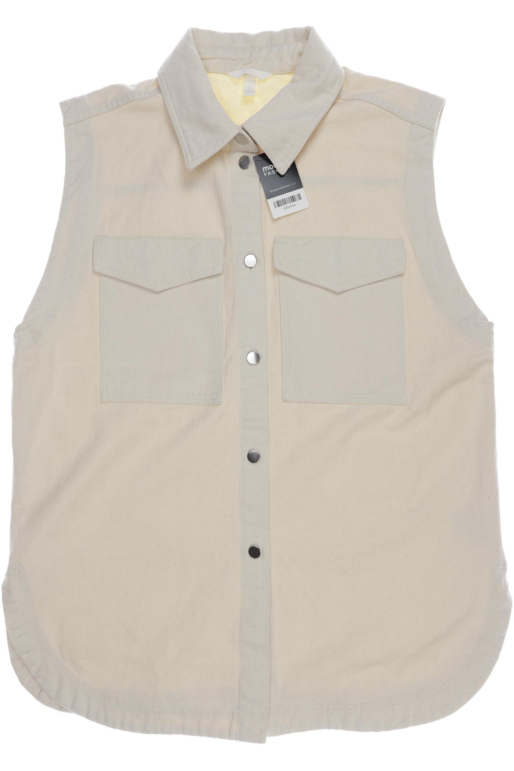

H&M Damen Jacke, cremeweiß, Gr. 42