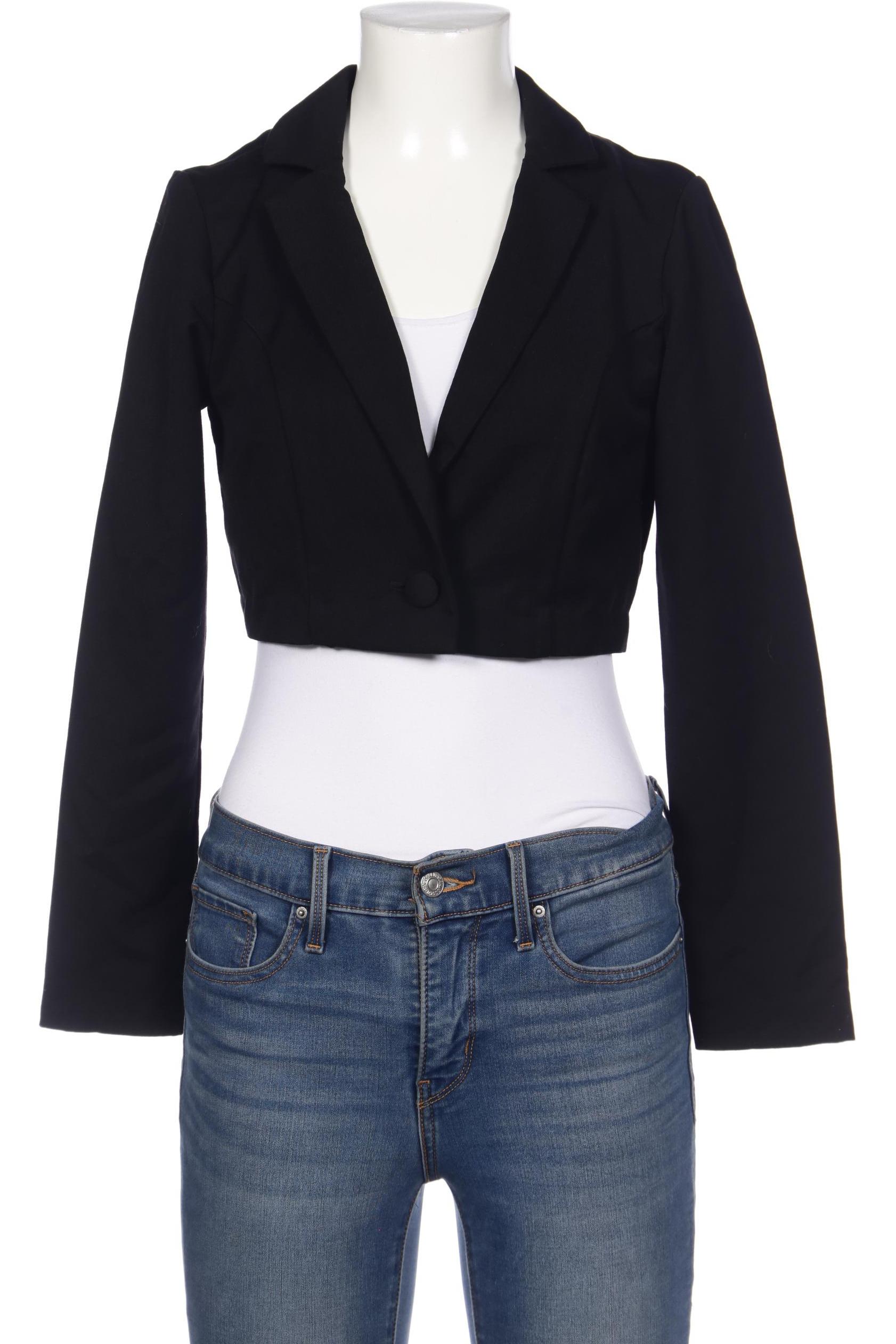 

H&M Damen Blazer, schwarz, Gr. 34